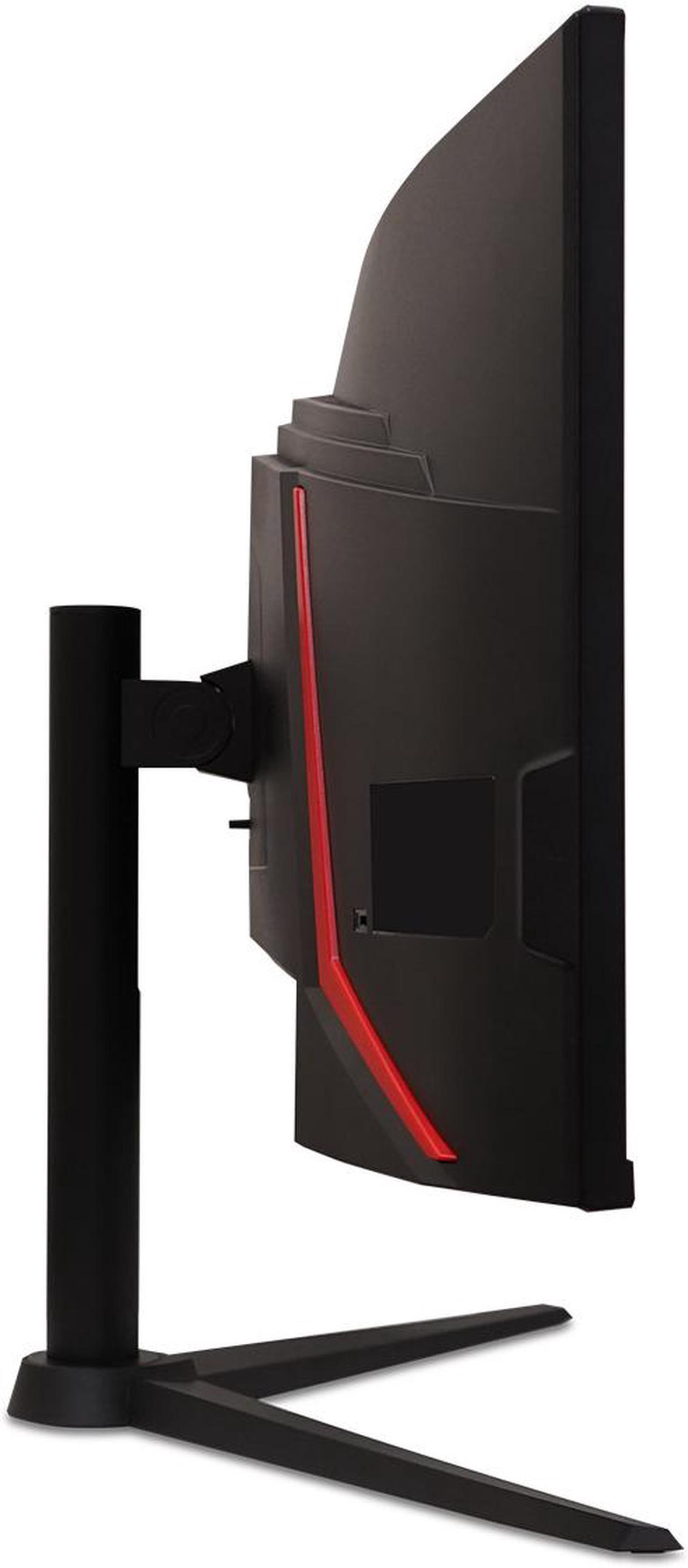 Alt view image 4 of 9 - Acer Nitro XZ342CU V3bmiiphx 34" 1500R 21:9 Curved QHD (3440 x 1440) AMD FreeSync Premium Gaming Monitor, 180Hz Refresh Rate, 1ms VRB, VESA DisplayHDR 400, VESA Mounting Compliant (1 x Display Ports & 2 x HDMI Ports)