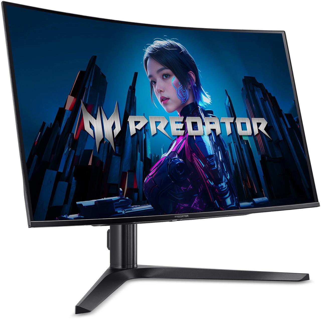 Alt view image 2 of 7 - Acer 32" 240 Hz OLED 4K Gaming Monitor FreeSync Premium (AMD Adaptive Sync) Predator X32 Xbmiipphuzx
