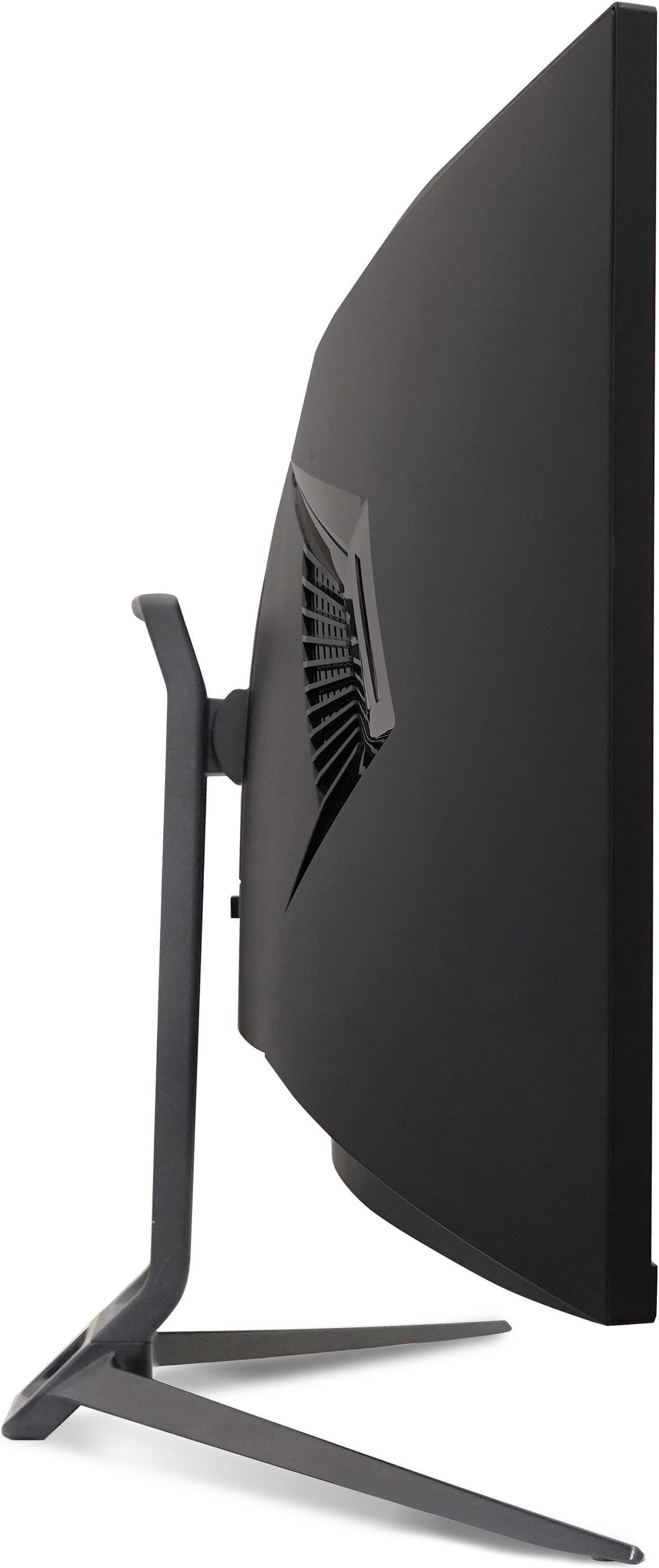 Alt view image 7 of 9 - Acer Nitro EDA343CUR J0bmiippx 34" 1000R 21:9 Curved QHD (3440 x 1440) FreeSync Premium Gaming Monitor, 120Hz Refresh Rate, 1ms (VRB), sRGB 99%, VESA Mounting Compliant (2 x DP 1.2, 2 x HDMI 2.0)