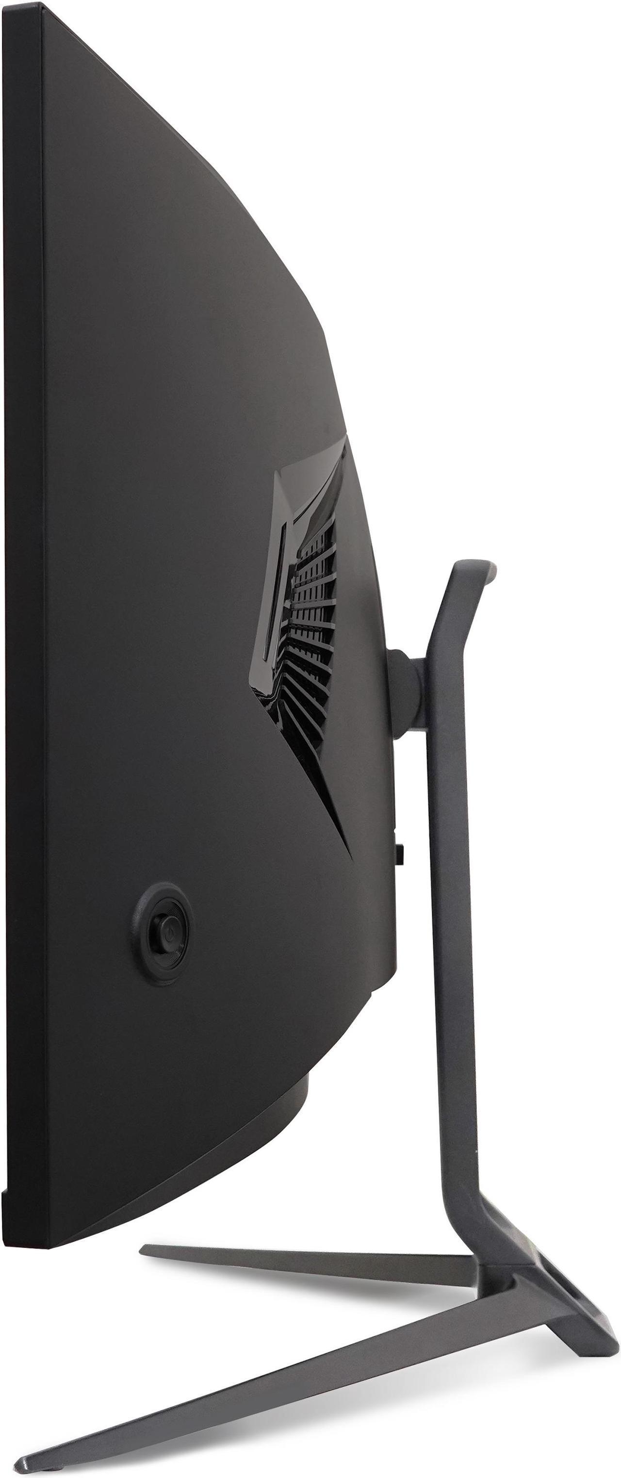 Alt view image 8 of 9 - Acer Nitro EDA343CUR J0bmiippx 34" 1000R 21:9 Curved QHD (3440 x 1440) FreeSync Premium Gaming Monitor, 120Hz Refresh Rate, 1ms (VRB), sRGB 99%, VESA Mounting Compliant (2 x DP 1.2, 2 x HDMI 2.0)