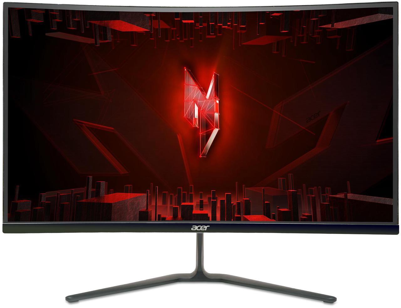 Alt view image 2 of 7 - Acer Nitro 27" 280Hz Curved Full HD with AMD FreeSync Premium Technology 1ms with both Display Port and HDMI Port Gaming Monitor ED270 Zbmiipx