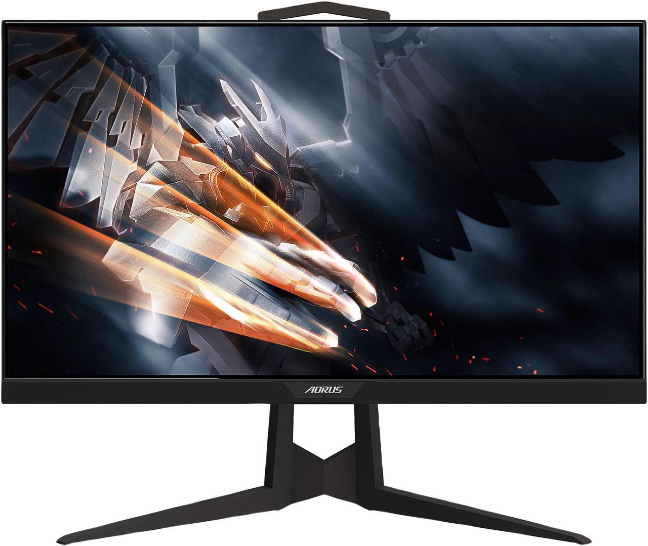 AORUS KD25F 25" Frameless eSports Grade Gaming Monitor, FHD 1080p, 100% sRGB Color Accurate TN/WLED Panel, 0.5ms Response Time 240Hz G-SYNC Compatible and FreeSync, VESA, Zero Bright Dot Policy