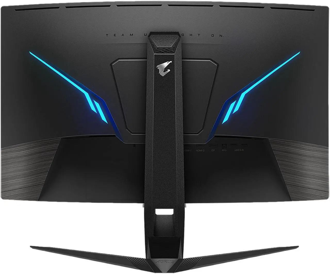 Alt view image 6 of 8 - AORUS CV27Q 27" Frameless Height Adjustable Curved 1500R Gaming Monitor, Quad HD 1440p, 90% DCI-P3 Color Accurate VA Panel, 1ms 165 Hz, HDR, FreeSync Premium Pro, VESA, Zero Bright Dot Policy