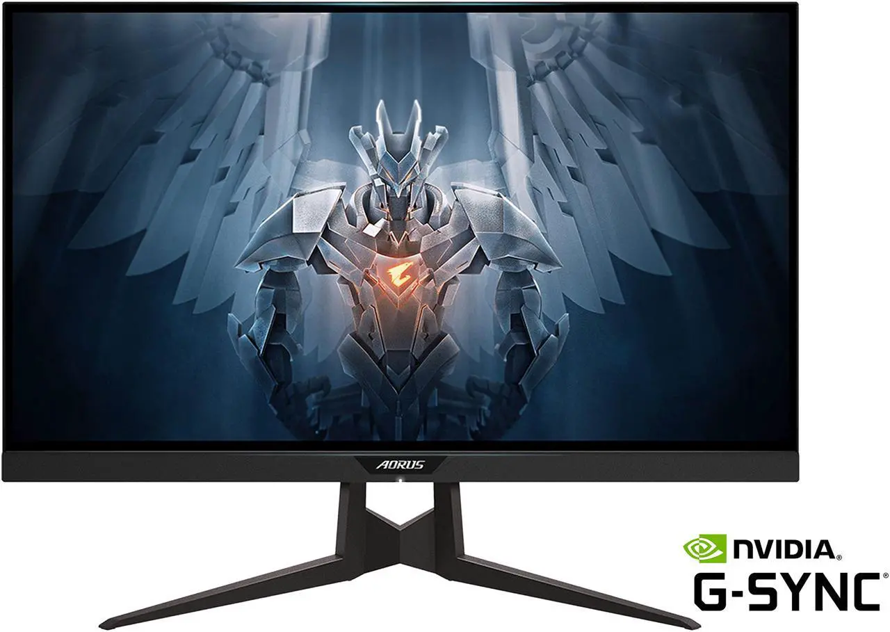 Alt view image 2 of 9 - AORUS FI27Q 27" 165Hz 1440P QHD G-SYNC Compatible IPS Gaming Monitor, Built-in ANC, 2k Display, 1 ms Response Time, HDR, 95% DCI-P3, 1x Display Port 1.2, 2x HDMI 2.0, 2x USB 3.0