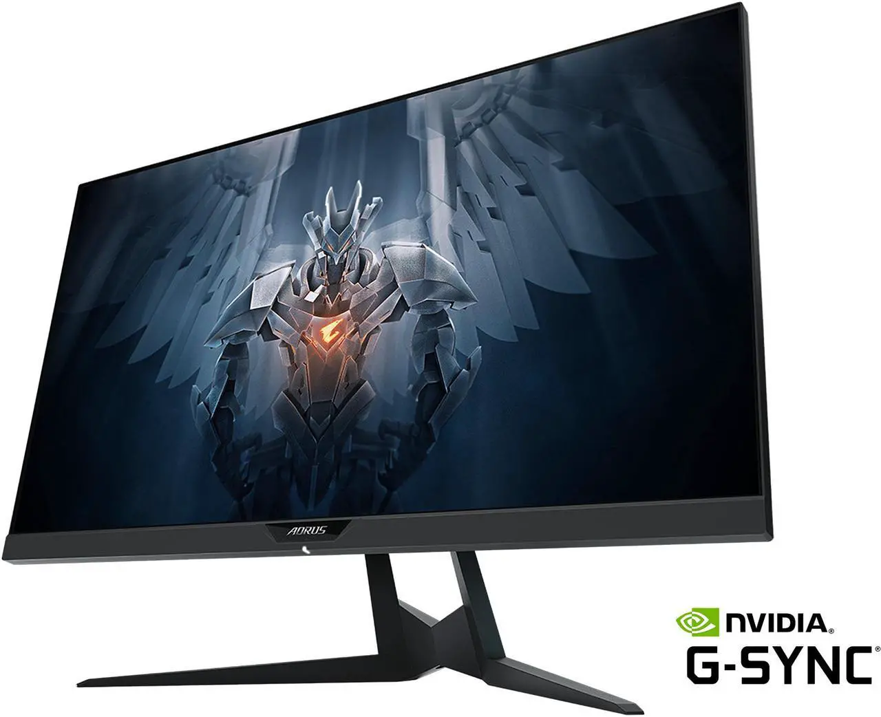 Alt view image 4 of 9 - AORUS FI27Q 27" 165Hz 1440P QHD G-SYNC Compatible IPS Gaming Monitor, Built-in ANC, 2k Display, 1 ms Response Time, HDR, 95% DCI-P3, 1x Display Port 1.2, 2x HDMI 2.0, 2x USB 3.0