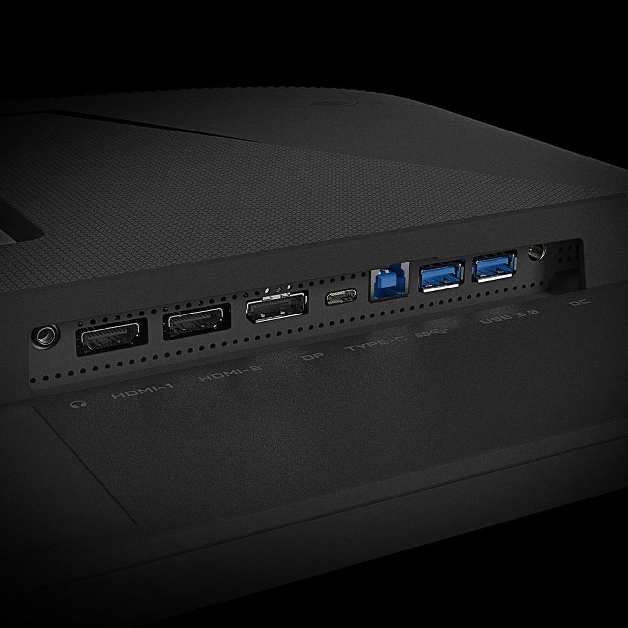 Alt view image 7 of 12 - GIGABYTE - M27Q (2023) - 27" IPS Gaming Monitor - QHD 2560x1440 - 165Hz/OC 170Hz - 1ms MPRT - AMD FreeSync Premium - Type C KVM - HDMI, DP, Type C - Height Adjustable - Black