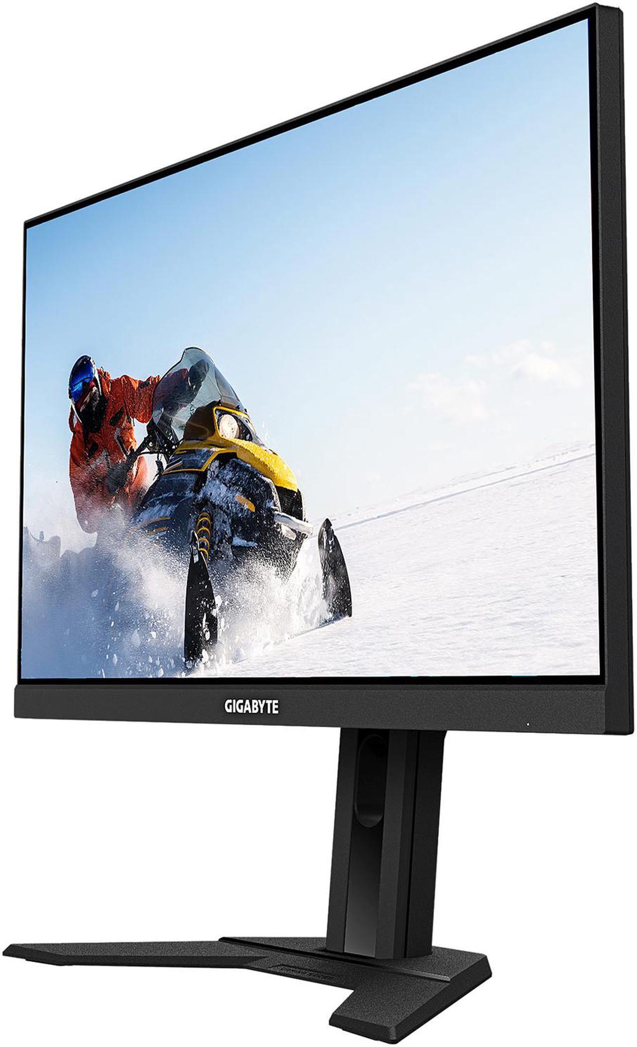 Alt view image 4 of 9 - GIGABYTE G24F 24" (23.8" Viewable) 165Hz/170Hz(OC) 1920 x 1080 SS IPS, 1ms (MPRT), 90% DCI-P3, FreeSync Premium, 1x DisplayPort 1.2 (HDR Ready), 2x HDMI 2.0, 2x USB 3.0 Height Adjust Gaming Monitor
