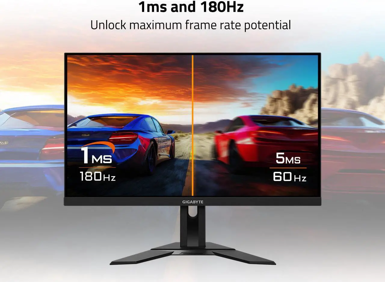 Alt view image 3 of 5 - GIGABYTE - G27F 2 - 27" IPS Gaming Monitor - FHD 1920x1080 - 165Hz/OC 170Hz - 1ms MPRT - AMD FreeSync Premium - HDMI, DP, USB-A - Height Adjustable - Black
