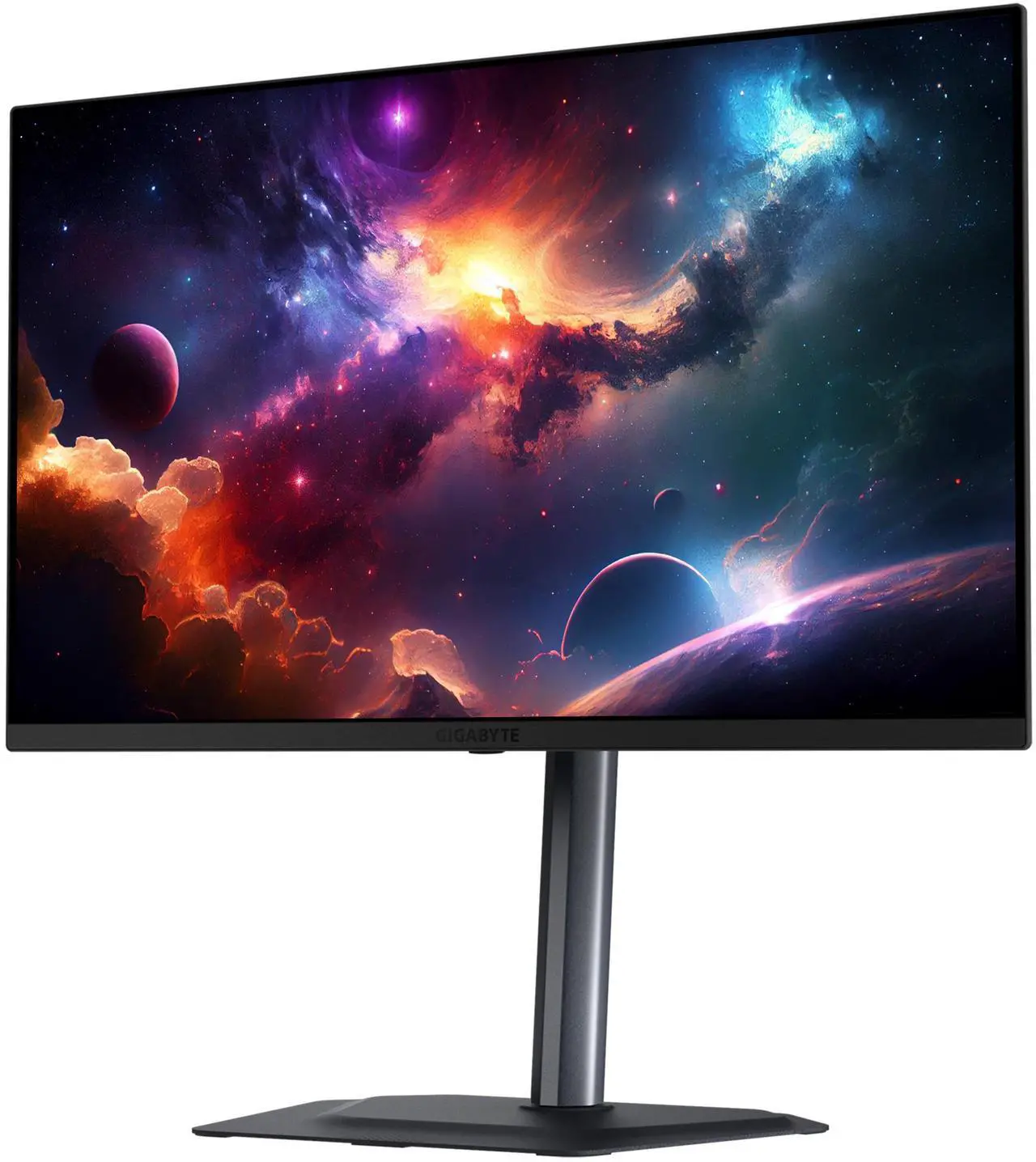 Alt view image 2 of 12 - GIGABYTE - MO27Q2 - 27" QD-OLED Gaming Monitor - QHD 2560x1440 - 240Hz - 0.03ms GTG - AMD FreeSync Premium Pro - Type C KVM - HDMI, DP - Height Adjustable - Black