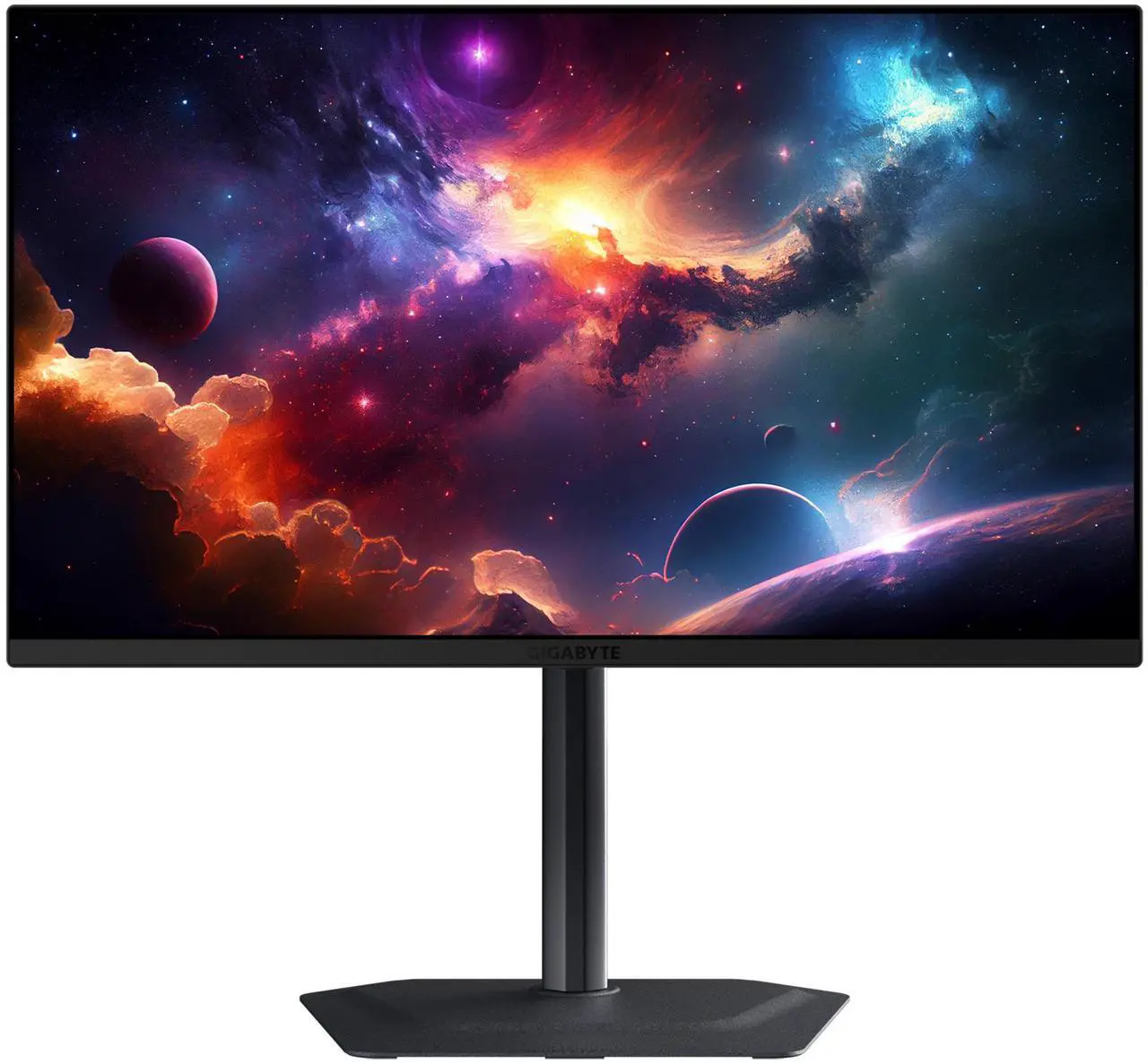 Alt view image 3 of 12 - GIGABYTE - MO27Q2 - 27" QD-OLED Gaming Monitor - QHD 2560x1440 - 240Hz - 0.03ms GTG - AMD FreeSync Premium Pro - Type C KVM - HDMI, DP - Height Adjustable - Black