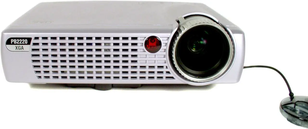 Alt view image 3 of 9 - BenQ PB2220 1024 x 768 1700 ANSI Lumens DLP Projector 2000:1