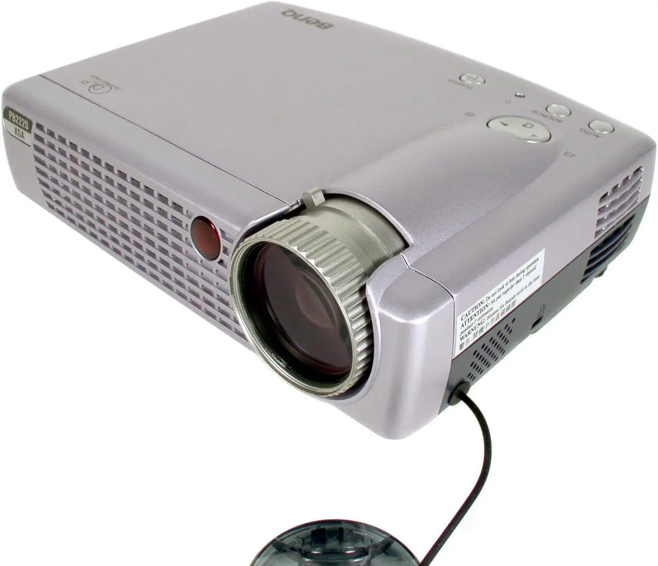 Alt view image 2 of 9 - BenQ PB2220 1024 x 768 1700 ANSI Lumens DLP Projector 2000:1