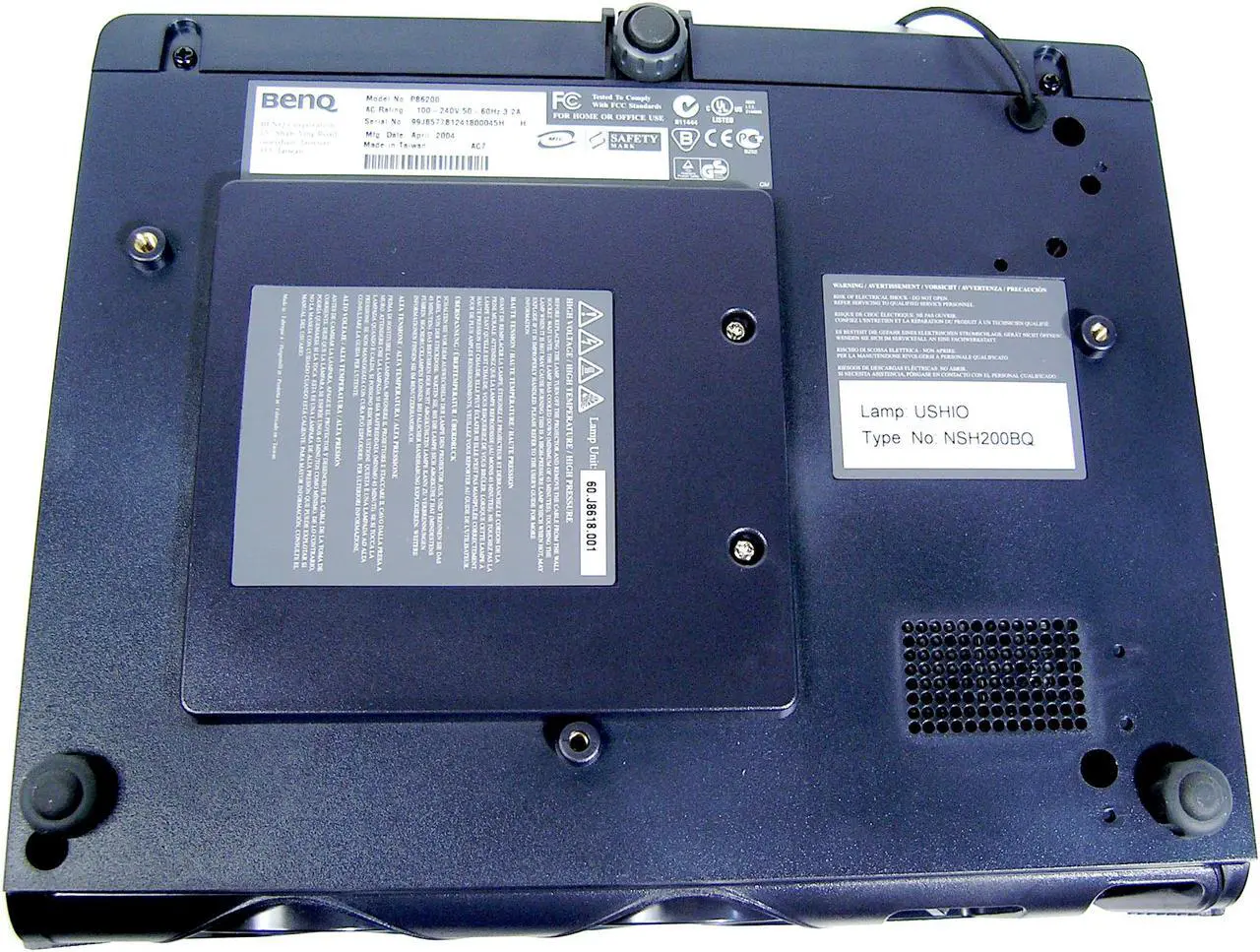 Alt view image 6 of 9 - BenQ PB6200 1024 x 768 1700 ANSI Lumens DLP Projector 2000:1
