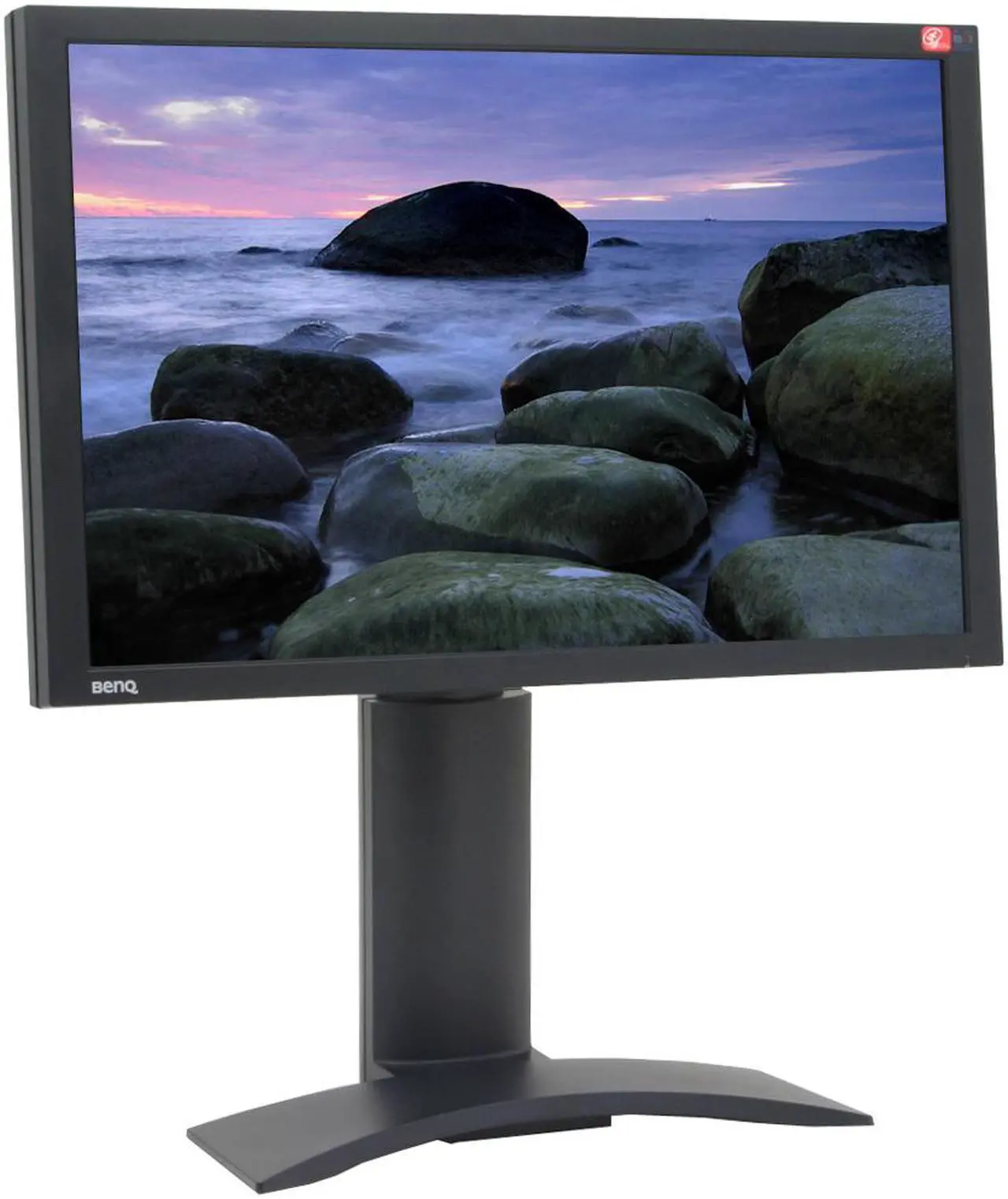 Alt view image 3 of 12 - BenQ FP241W Black 24" 6ms(GTG) DVI Widescreen HDMI LCD Monitor 500 cd/m2 1000:1
