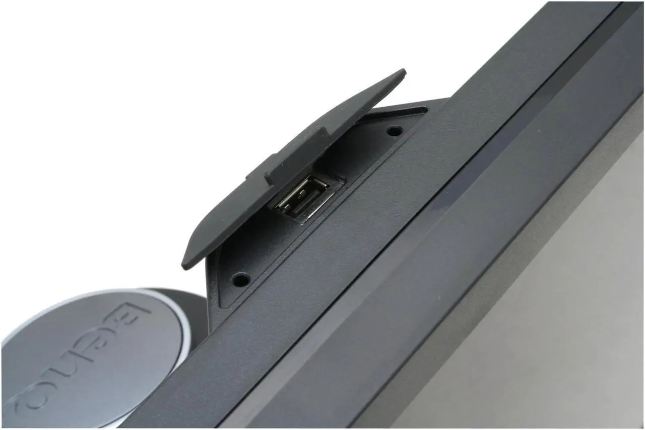 Alt view image 7 of 12 - BenQ FP241W Black 24" 6ms(GTG) DVI Widescreen HDMI LCD Monitor 500 cd/m2 1000:1
