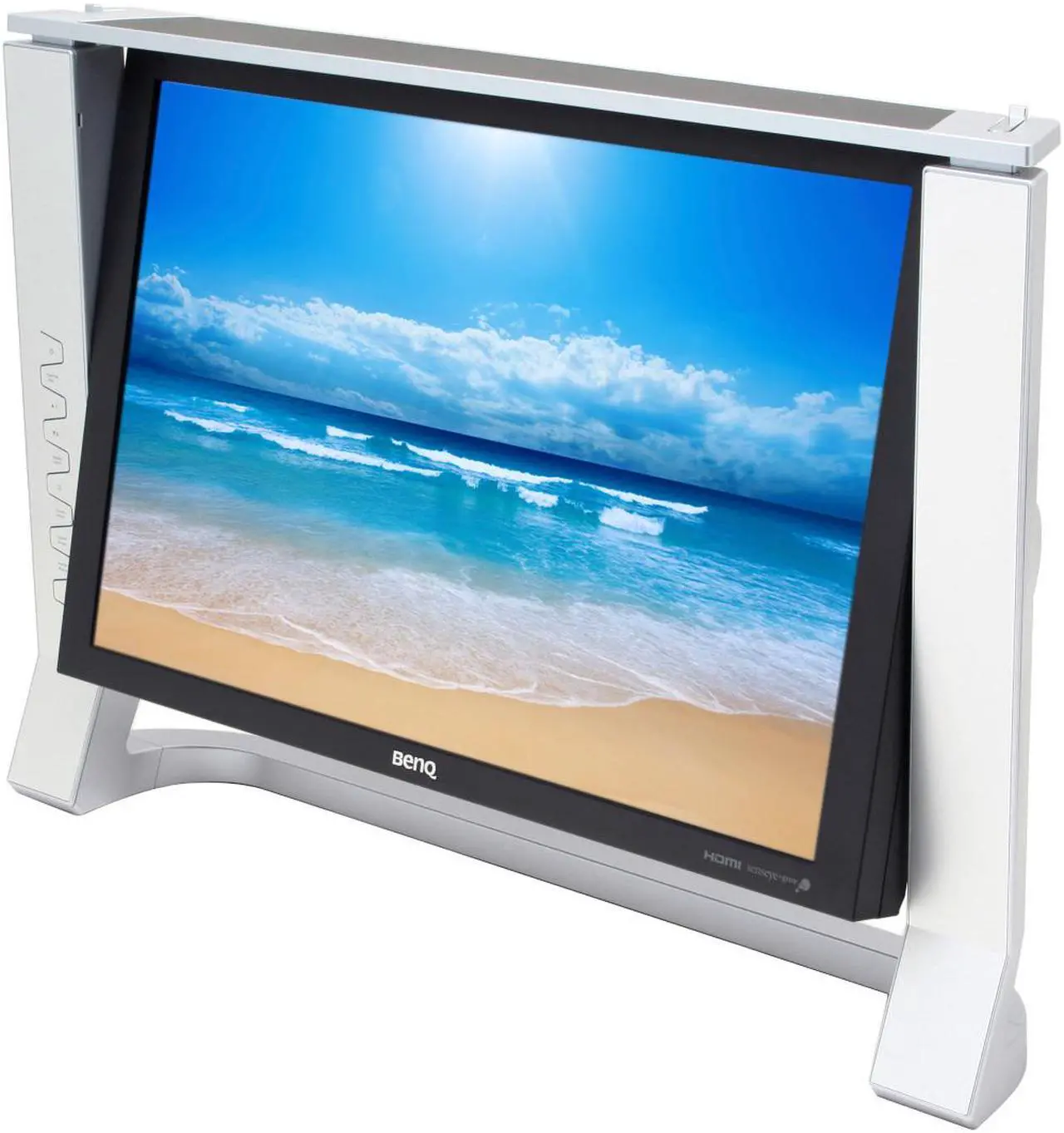 Main image of BenQ FP241VW Silver-Black 24" 6ms GTG DVI HDMI Widescreen LCD Monitor with Tilt Adjustment and 1:1 Pixel Mapping 500 cd/m2 1000:1
