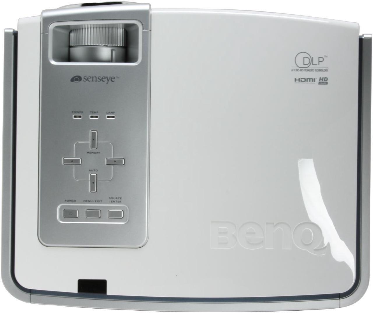 Alt view image 5 of 11 - BenQ PE7700 1280 x 720 DLP 720p Home Theater Projector 1100 ANSI Lumen (80% at economic mode) 2500:1