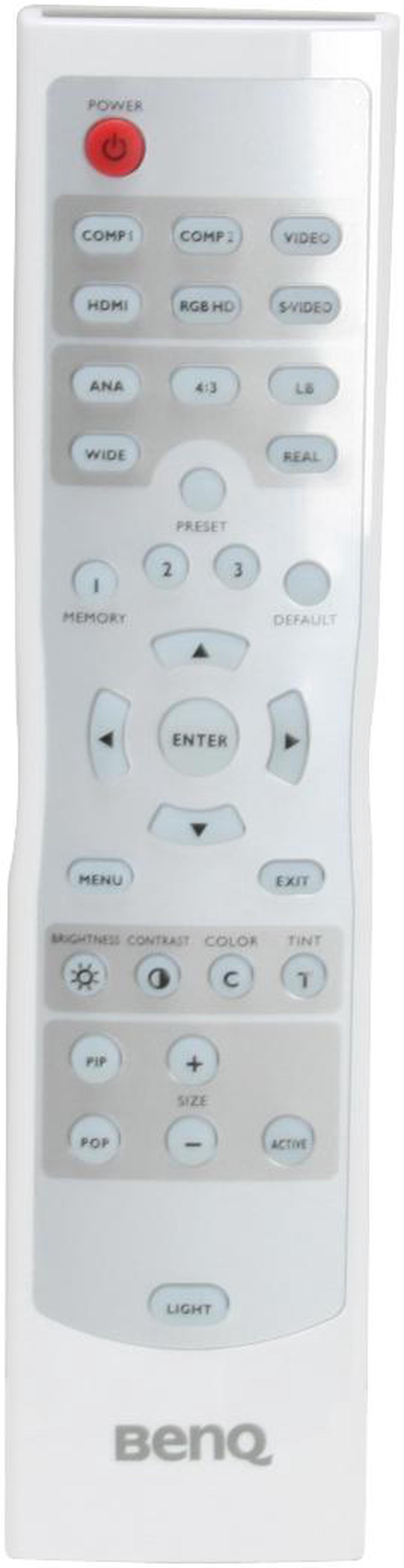Alt view image 11 of 11 - BenQ PE7700 1280 x 720 DLP 720p Home Theater Projector 1100 ANSI Lumen (80% at economic mode) 2500:1
