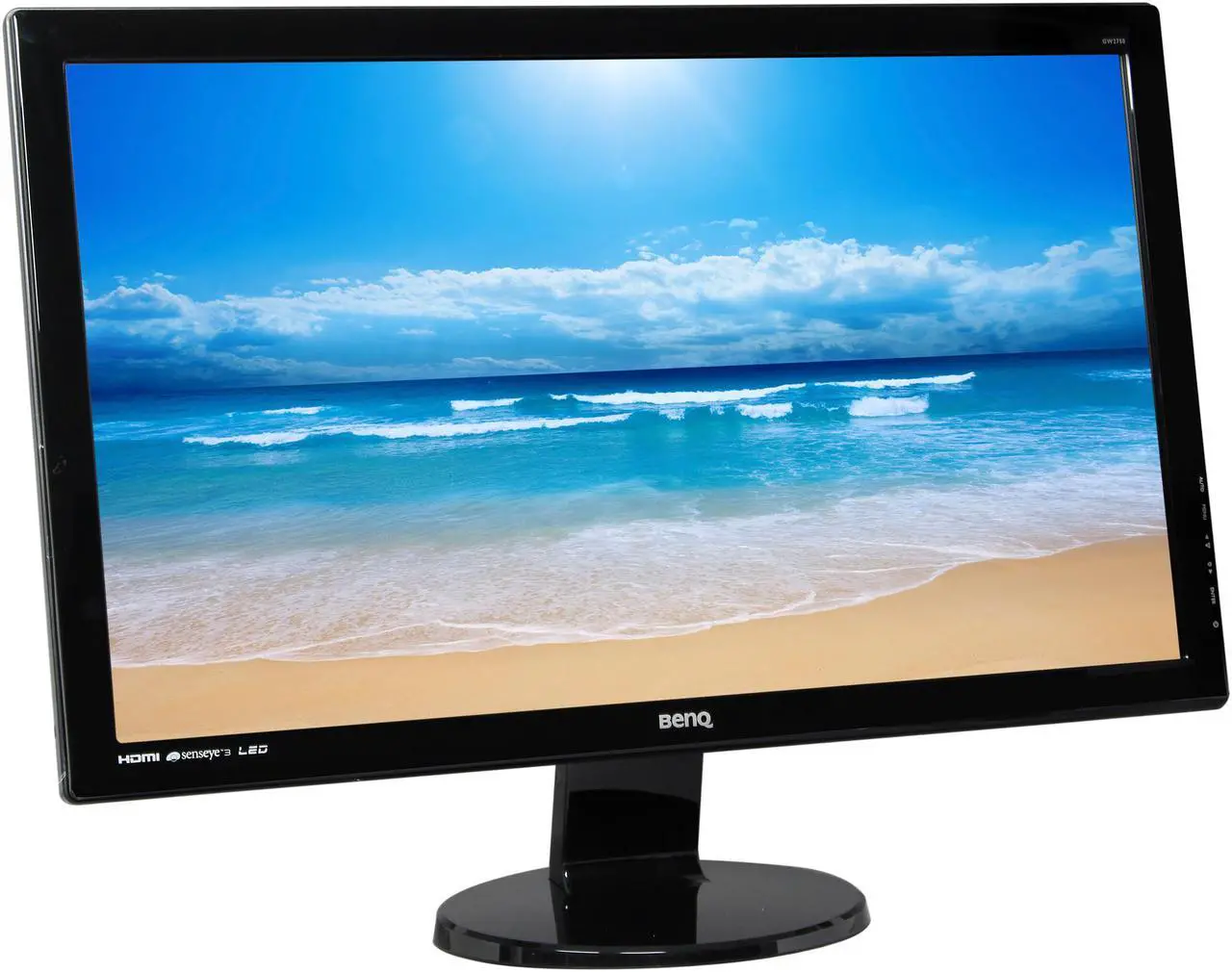 Alt view image 3 of 8 - BenQ 27" VA LCD Monitor 4ms (GTG) D-Sub, DVI, HDMI GW Series GW2750HM