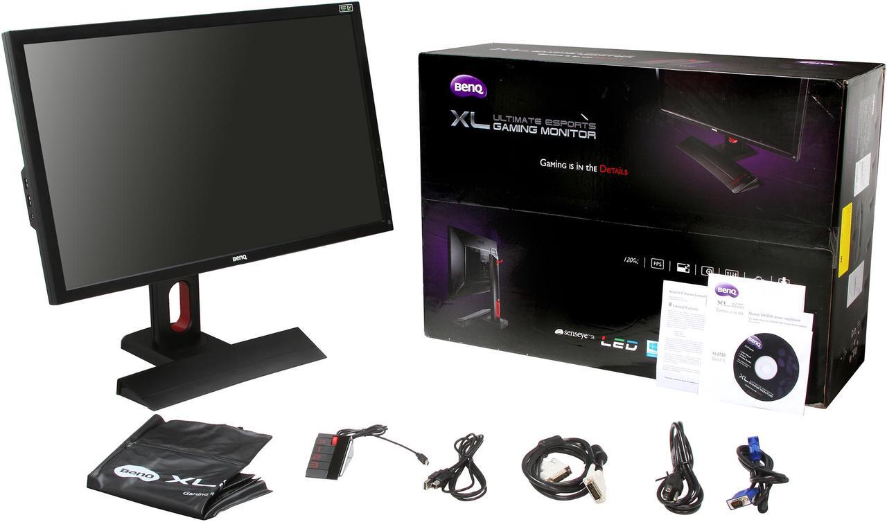 Alt view image 13 of 13 - BenQ Gaming XL2720T Black 27" 1ms (GTG) HDMI Widescreen Flexible Height/Swivel Adjustment LED Backlight LCD Monitor