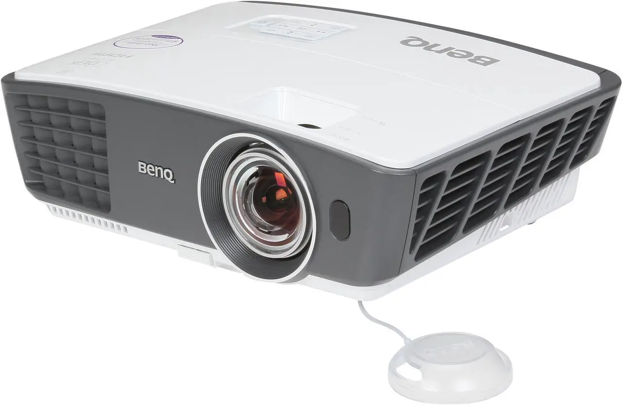 Main image of BenQ W770ST WXGA 1280x720, 2500 ANSI Lumens, Short Throw Distance, 2 HDMI Inputs, w/ Carrying Bag, 3D DLP Projector