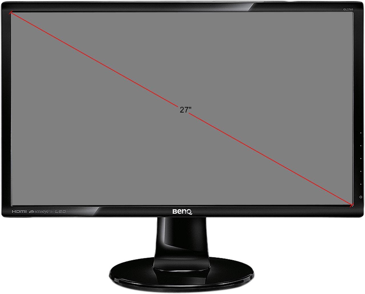 Alt view image 5 of 5 - BenQ GL2760H 27" Full HD 1920 x 1080 60Hz VGA DVI HDMI Low Blue Light Flicker-Free Backlit LED LCD Monitor