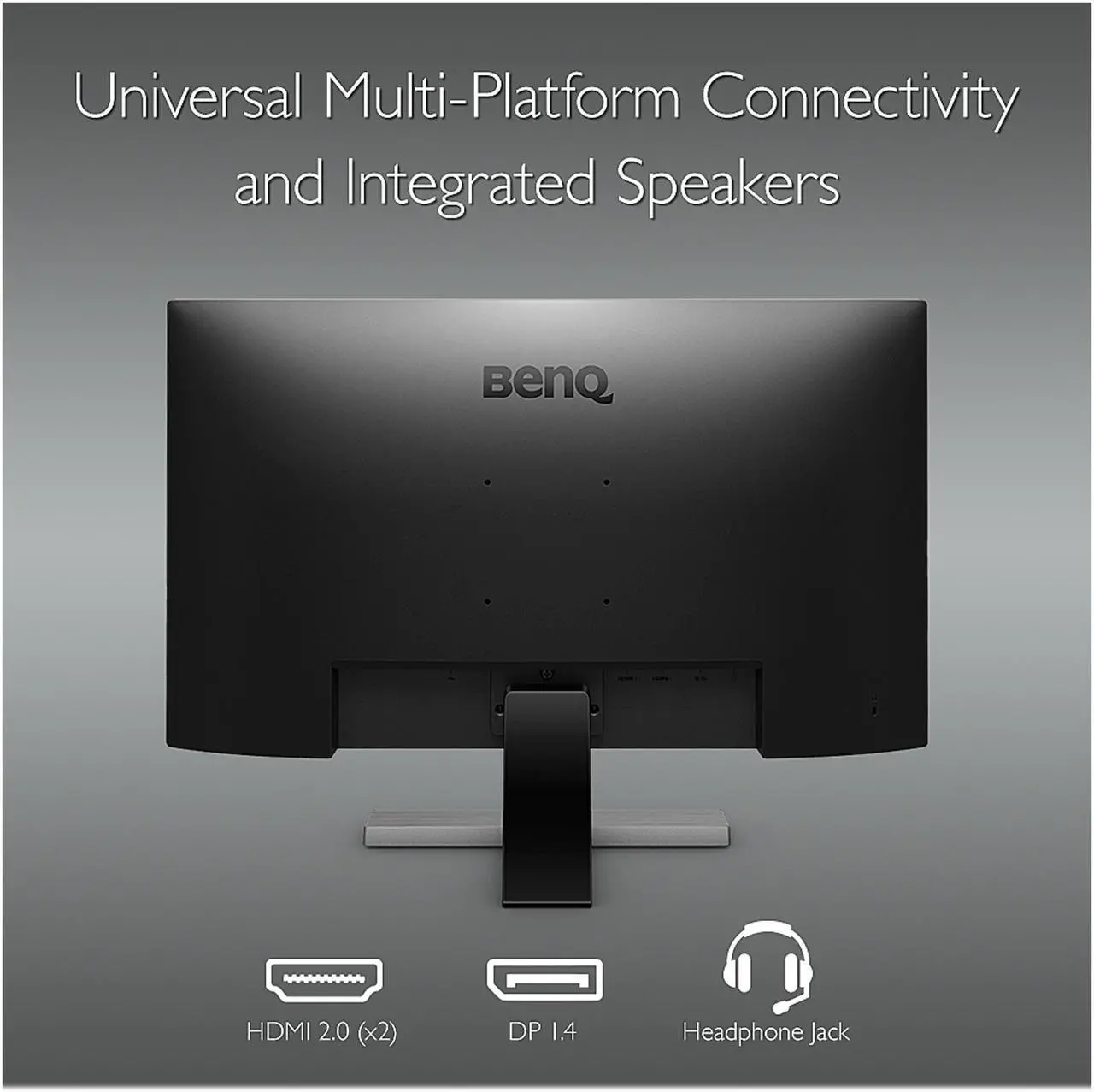 Alt view image 6 of 15 - BenQ EL2870U 28" (Actual size 27.9") 3840 x 2160 4K Resolution 1ms 2x HDMI DisplayPort AMD FreeSync Built-in Speakers Flicker-Free Low Blue Light HDCP Support LED Backlit Gaming Monitor