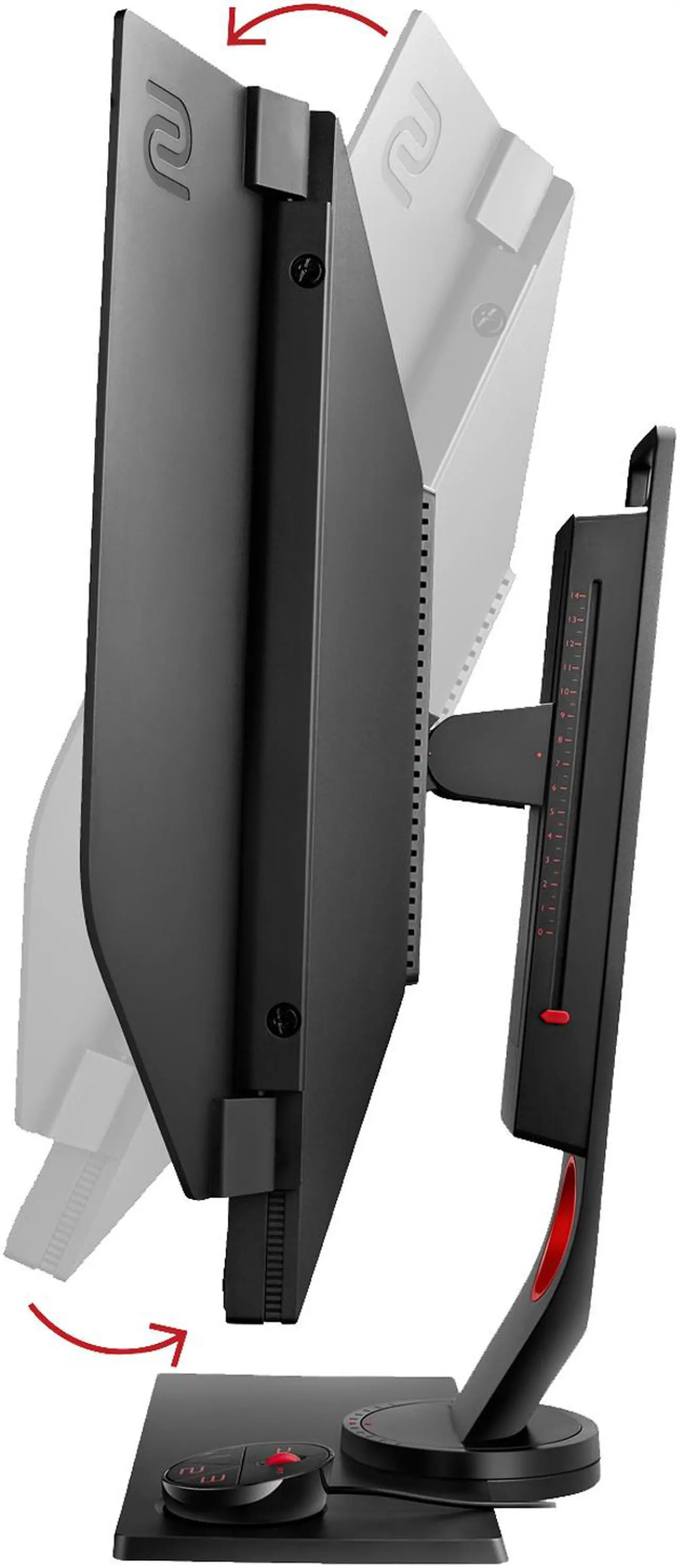 Alt view image 6 of 7 - BenQ ZOWIE XL2735 27" 1440p 1ms(GTG) 144Hz eSports Gaming Monitor, DyAc, Black eQualizer, Color Vibrance, S-Switch, Shield, Height Adjustable, VESA Ready