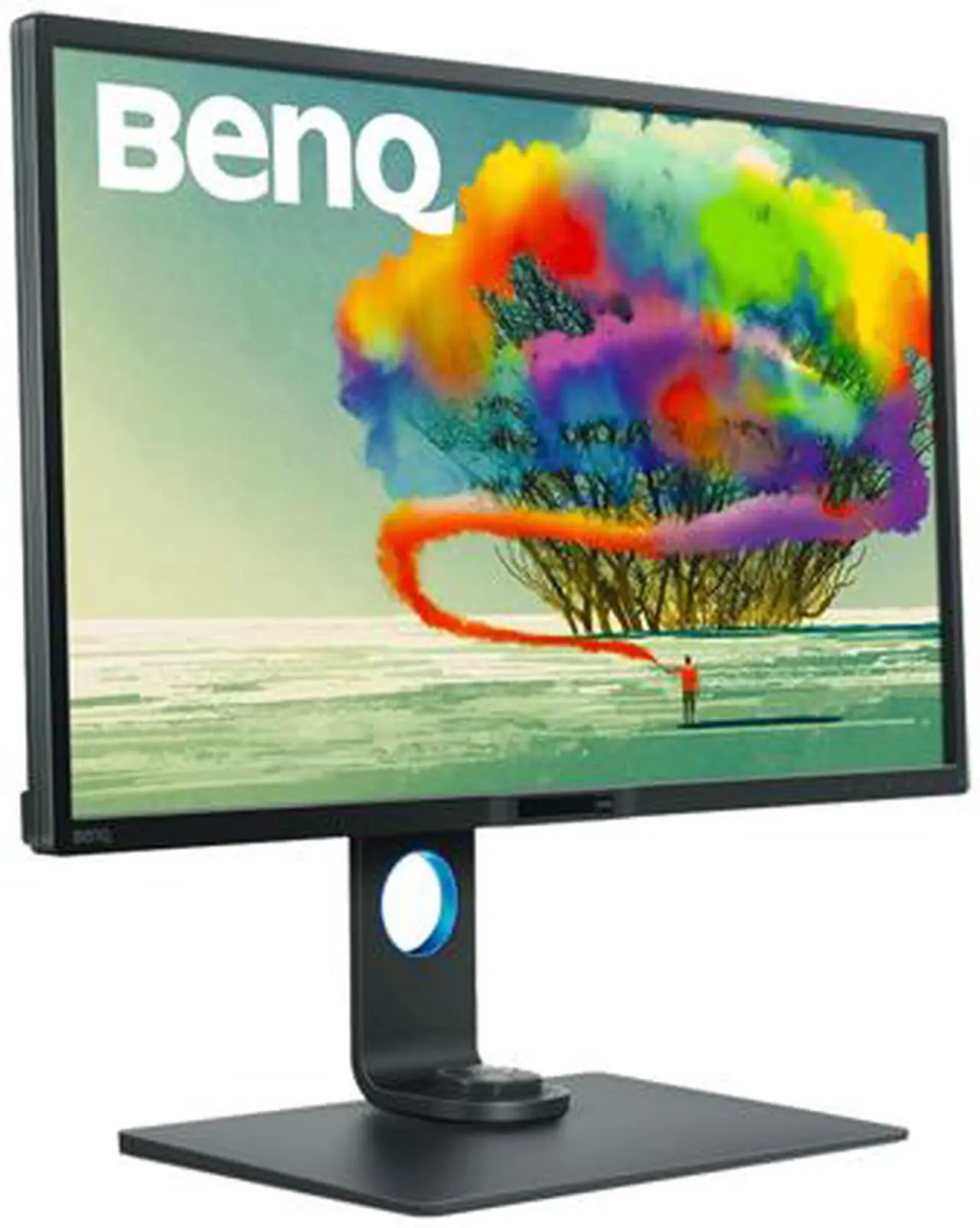 Alt view image 4 of 9 - BenQ PD3200U 32" 3840 x 2160 4K IPS Monitor, 100% Rec. 709 and sRGB, 20M:1 DCR, Height Adjustable, VESA Ready, HotKey Puck, Built-in Speakers