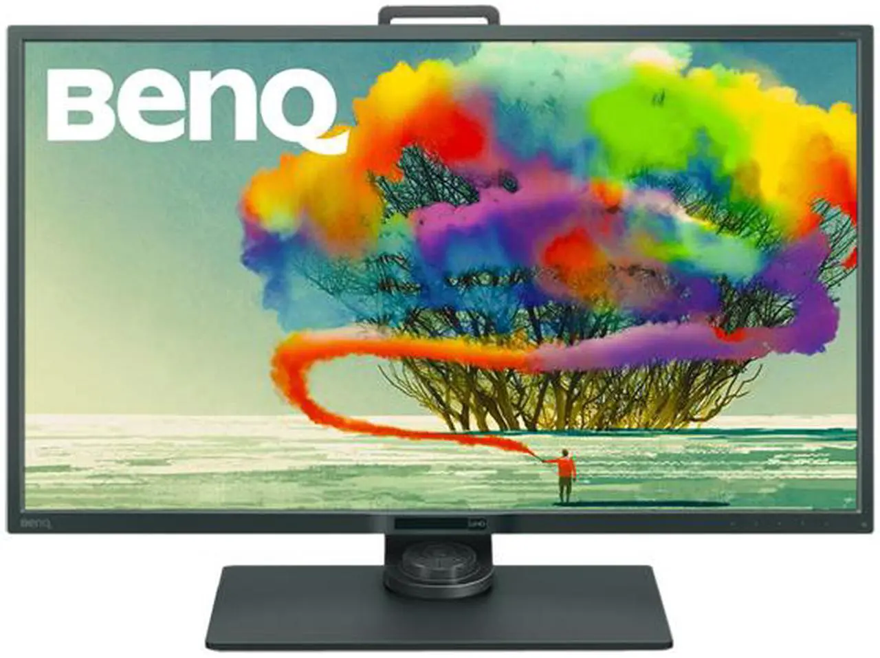Alt view image 3 of 9 - BenQ PD3200U 32" 3840 x 2160 4K IPS Monitor, 100% Rec. 709 and sRGB, 20M:1 DCR, Height Adjustable, VESA Ready, HotKey Puck, Built-in Speakers