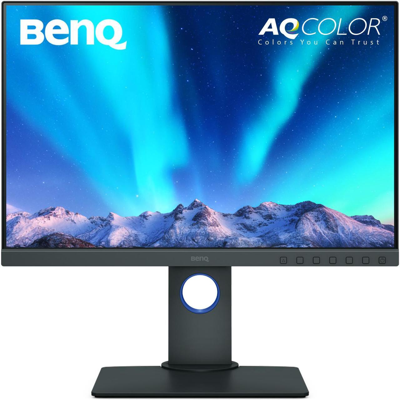 Main image of BenQ 24" (Actual size 24.1") 60 Hz IPS WUXGA LCD/LED Monitor 5ms (GTG) DVI, HDMI, DisplayPort SW240
