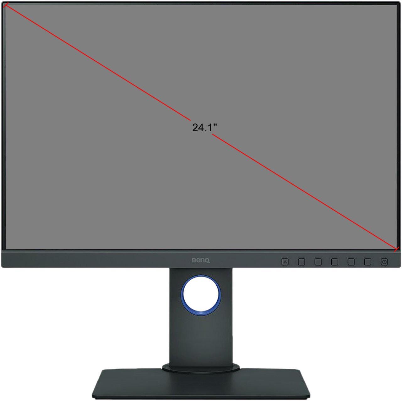 Alt view image 2 of 2 - BenQ 24" (Actual size 24.1") 60 Hz IPS WUXGA LCD/LED Monitor 5ms (GTG) DVI, HDMI, DisplayPort SW240