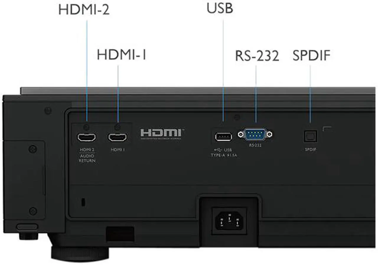 Alt view image 9 of 10 - BenQ 4K UHD Laser TV Projector for Home Theater 2500 ANSI Lumens powered by DMD ECD with CinematicColor 98% DCI-P3, HDR-PRO technology supported by HDR10/HLG, Android TV(V7050i)