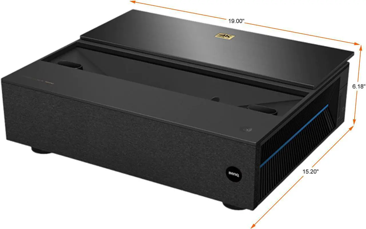 Alt view image 4 of 10 - BenQ 4K UHD Laser TV Projector for Home Theater 2500 ANSI Lumens powered by DMD ECD with CinematicColor 98% DCI-P3, HDR-PRO technology supported by HDR10/HLG, Android TV(V7050i)