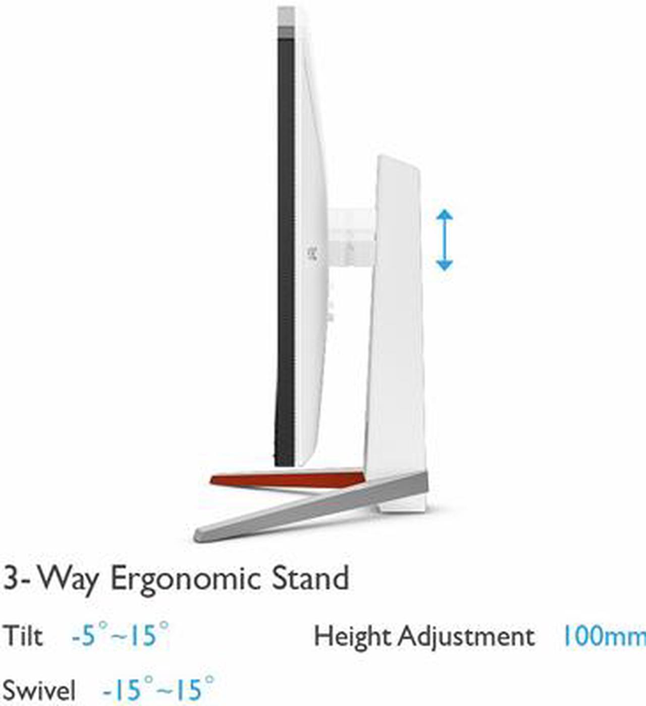 Alt view image 9 of 12 - BenQ 32" 144 Hz IPS UHD Gaming Monitor FreeSync Premium Pro (AMD Adaptive Sync) 98% DCI-P3, 99% AdobeRGB HDMI, DisplayPort, USB, Audio MOBIUZ EX3210U