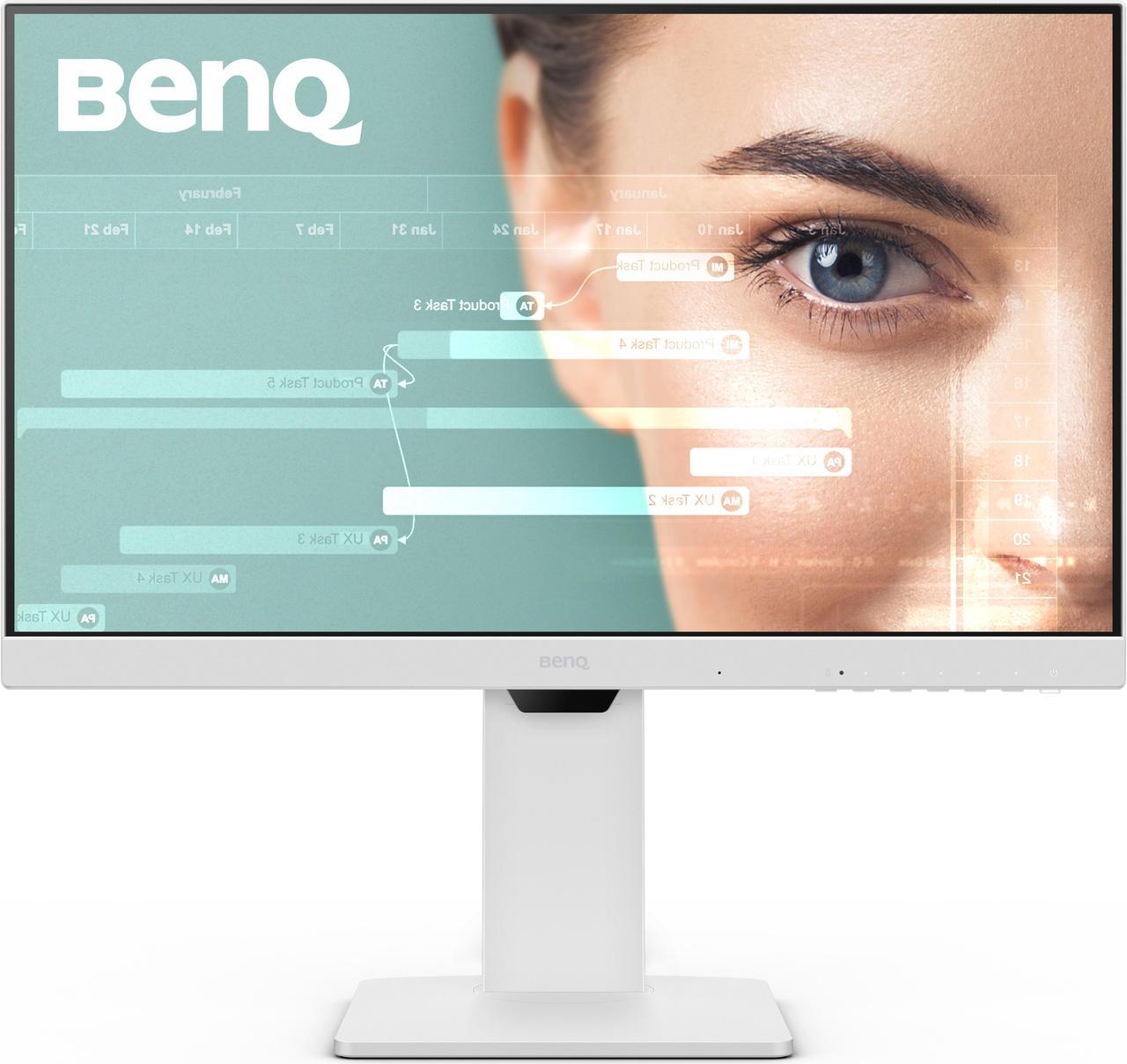 BenQ 24" (23.8" Viewable) 100 Hz IPS FHD USB-C Home Office Monitor 5ms (GtG) 1920 x 1080 99% sRGB Flat Panel GW2486TC