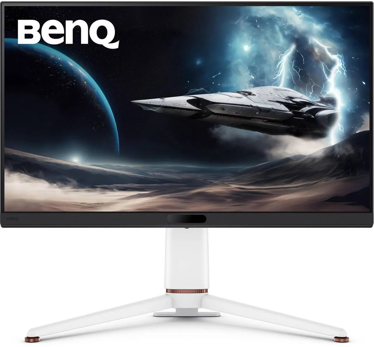 Main image of BenQ MOBIUZ EX271U 27” 4K eARC 165Hz 1ms DP 1.4 HDMI 2.1 65W USB-C Gaming Monitor, 95% P3, DisplayHDR 400, Freesync Premium, KVM, Pixsoul Engine, Remote Controller