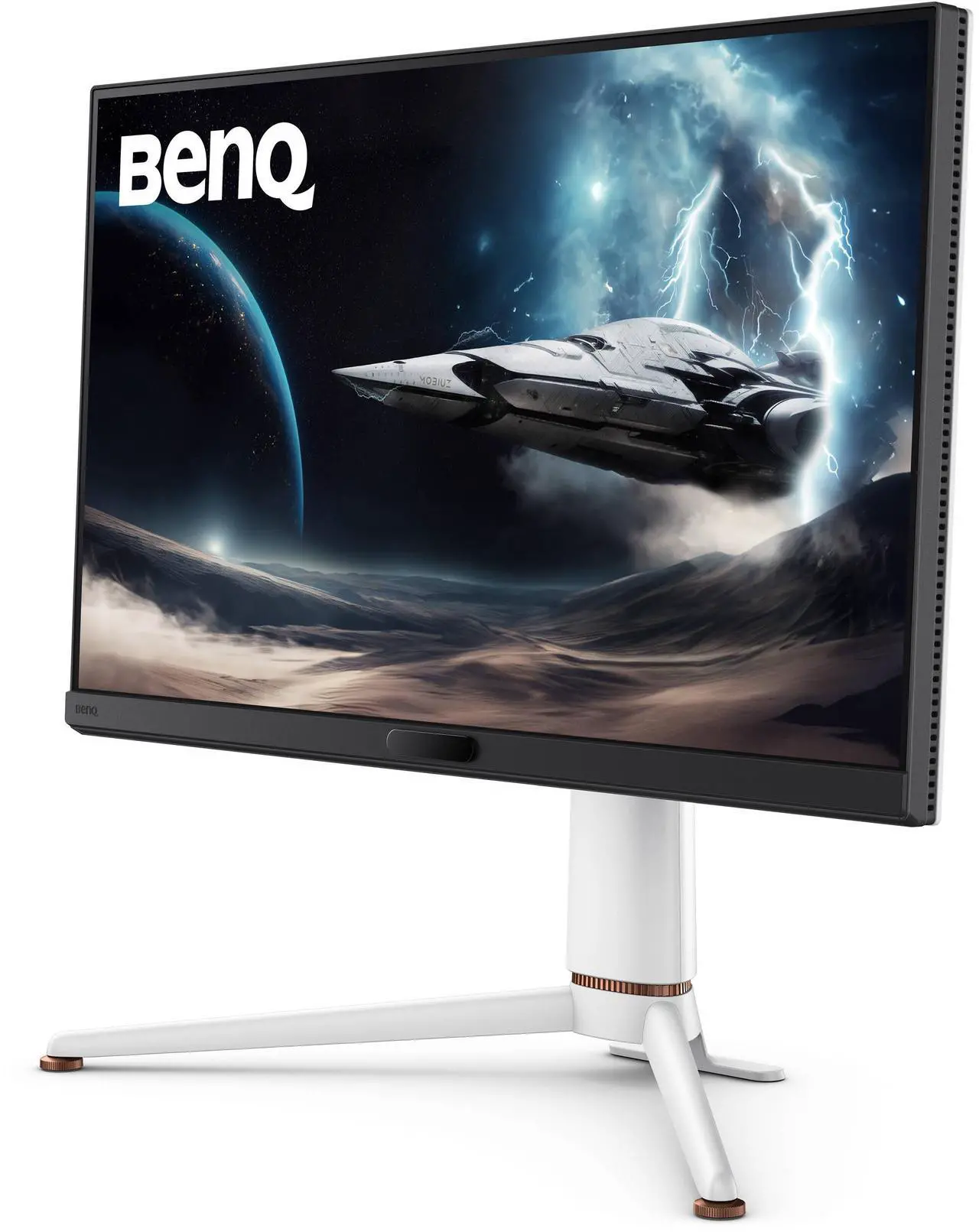 Alt view image 3 of 9 - BenQ MOBIUZ EX271U 27” 4K eARC 165Hz 1ms DP 1.4 HDMI 2.1 65W USB-C Gaming Monitor, 95% P3, DisplayHDR 400, Freesync Premium, KVM, Pixsoul Engine, Remote Controller
