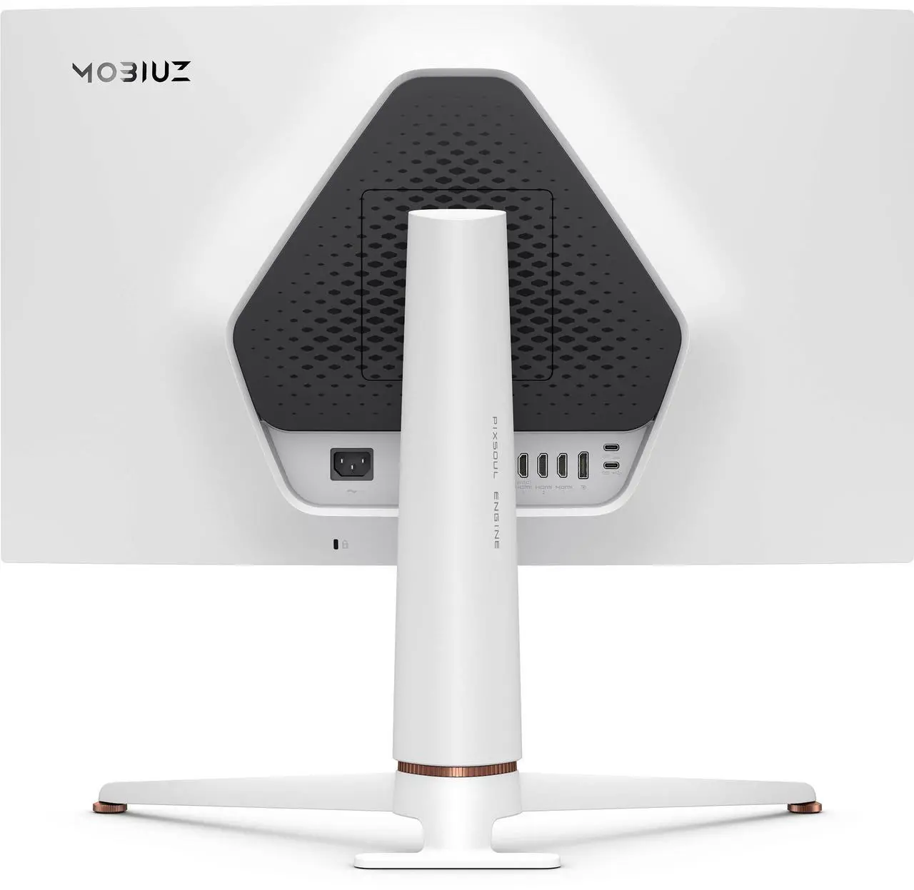 Alt view image 5 of 9 - BenQ MOBIUZ EX271U 27” 4K eARC 165Hz 1ms DP 1.4 HDMI 2.1 65W USB-C Gaming Monitor, 95% P3, DisplayHDR 400, Freesync Premium, KVM, Pixsoul Engine, Remote Controller