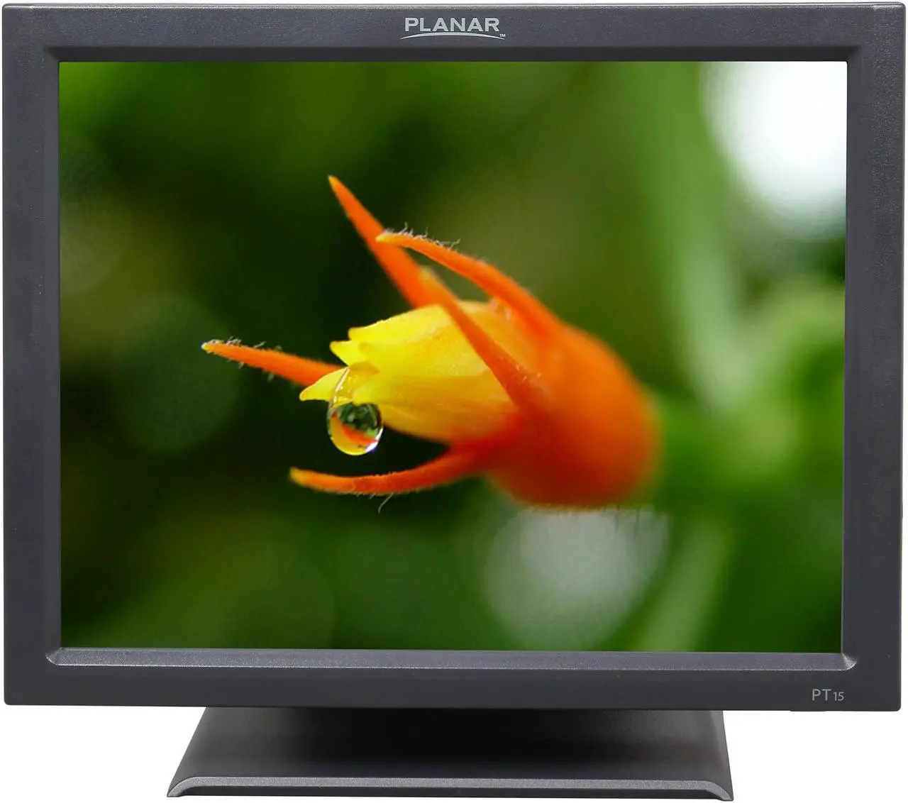 Alt view image 2 of 8 - Planar 997-5967-00 PT1545R 15-inch 5-Wire Resistive POS Touch Screen Monitor