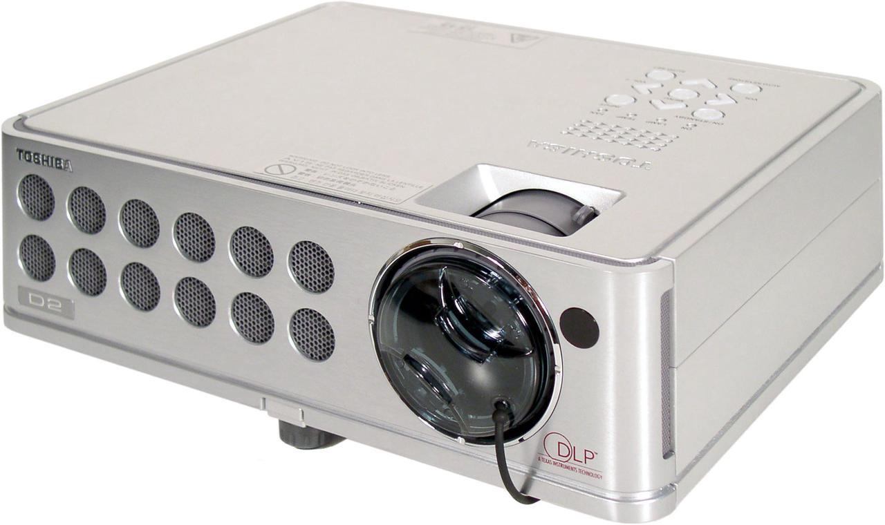 TOSHIBA TDP-D2-US 1024 x 768 2500 ANSI lumens DLP Projector 800:1