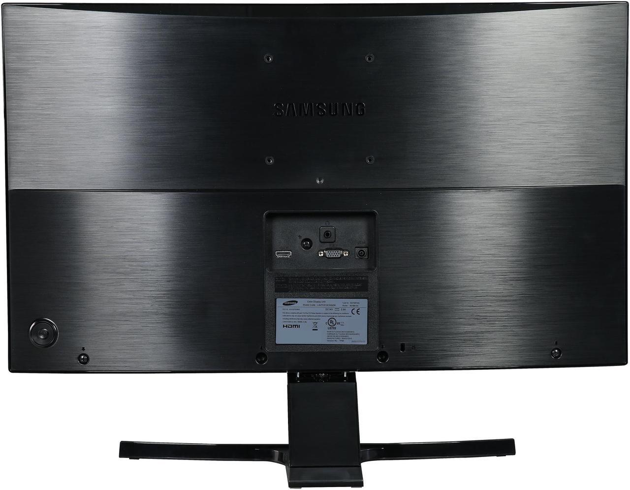 Alt view image 6 of 7 - SAMSUNG S27E510C Black 27" Curved 4ms (GTG) HDMI Widescreen LCD/LED Monitor , 250 cd/m2 DCR Mega Infinity (3000:1), Wall Mountable, D-Sub HDMI