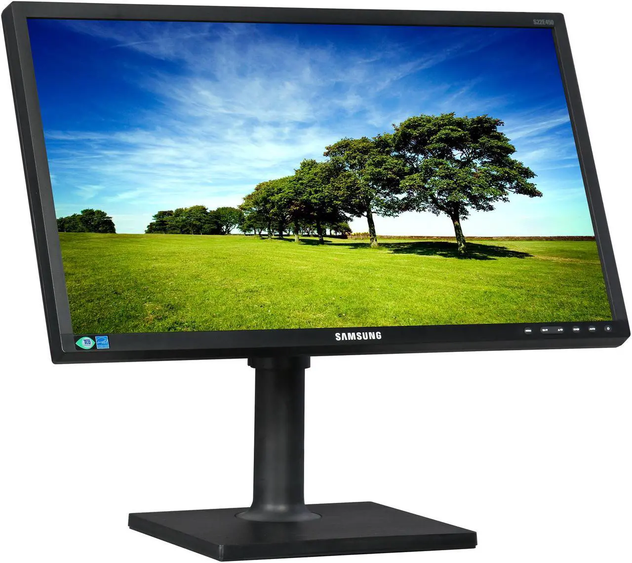 Alt view image 4 of 11 - Samsung S22E450B SE450 Series 22" Full HD 1920 x 1080 VGA DVI Flicker-Free Mega Dynamic Contrast Ratio LED Backlit TN Panel Monitor