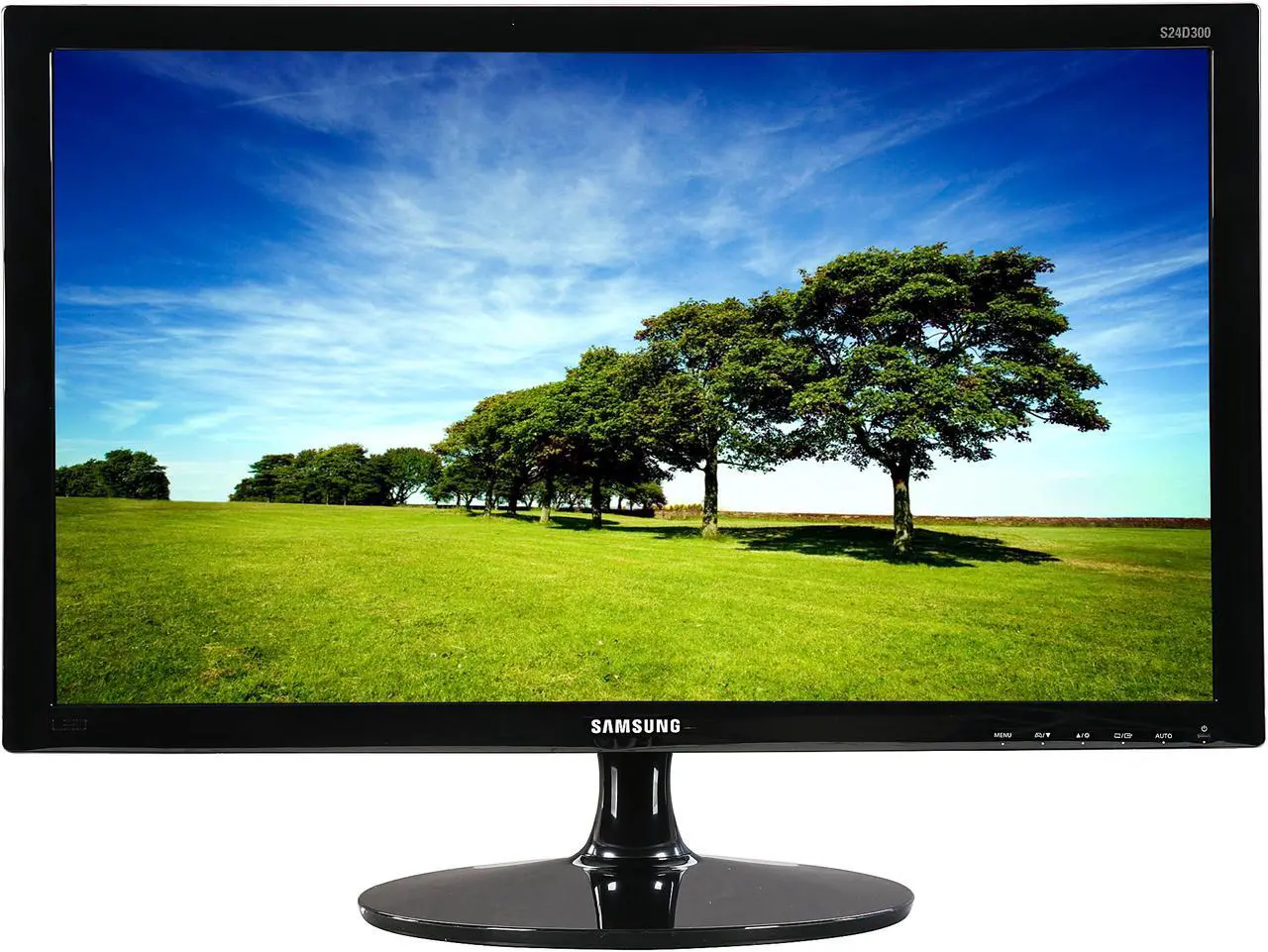 Alt view image 3 of 7 - SAMSUNG SD300 Series S24D300HL Black 23.6" 5ms Widescreen LED Monitor, 200 cd/m2 DCR Mega Infinity (1000:1), D-Sub HDMI