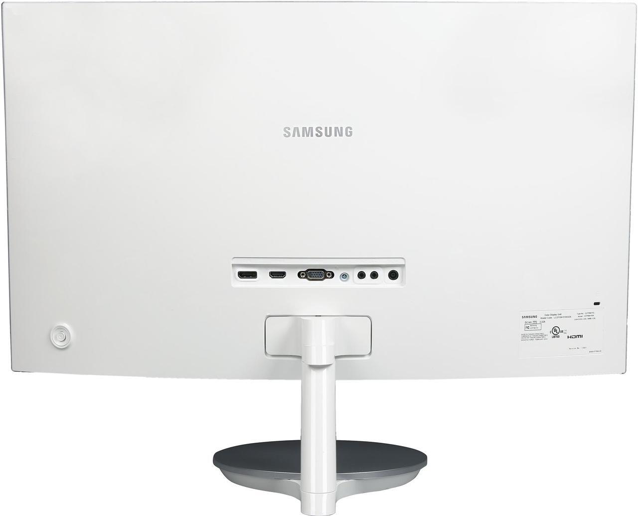 Alt view image 5 of 7 - SAMSUNG 591 Series C27F591 Silver 27" Curved 4ms (GTG) 60 Hz Refresh Rate Widescreen LCD/LED Monitor, AMD FreeSync, 250 cd/m2 DCR Mega Infinity (3000:1), Built-in Speakers, D-Sub HDMI DisplayPort
