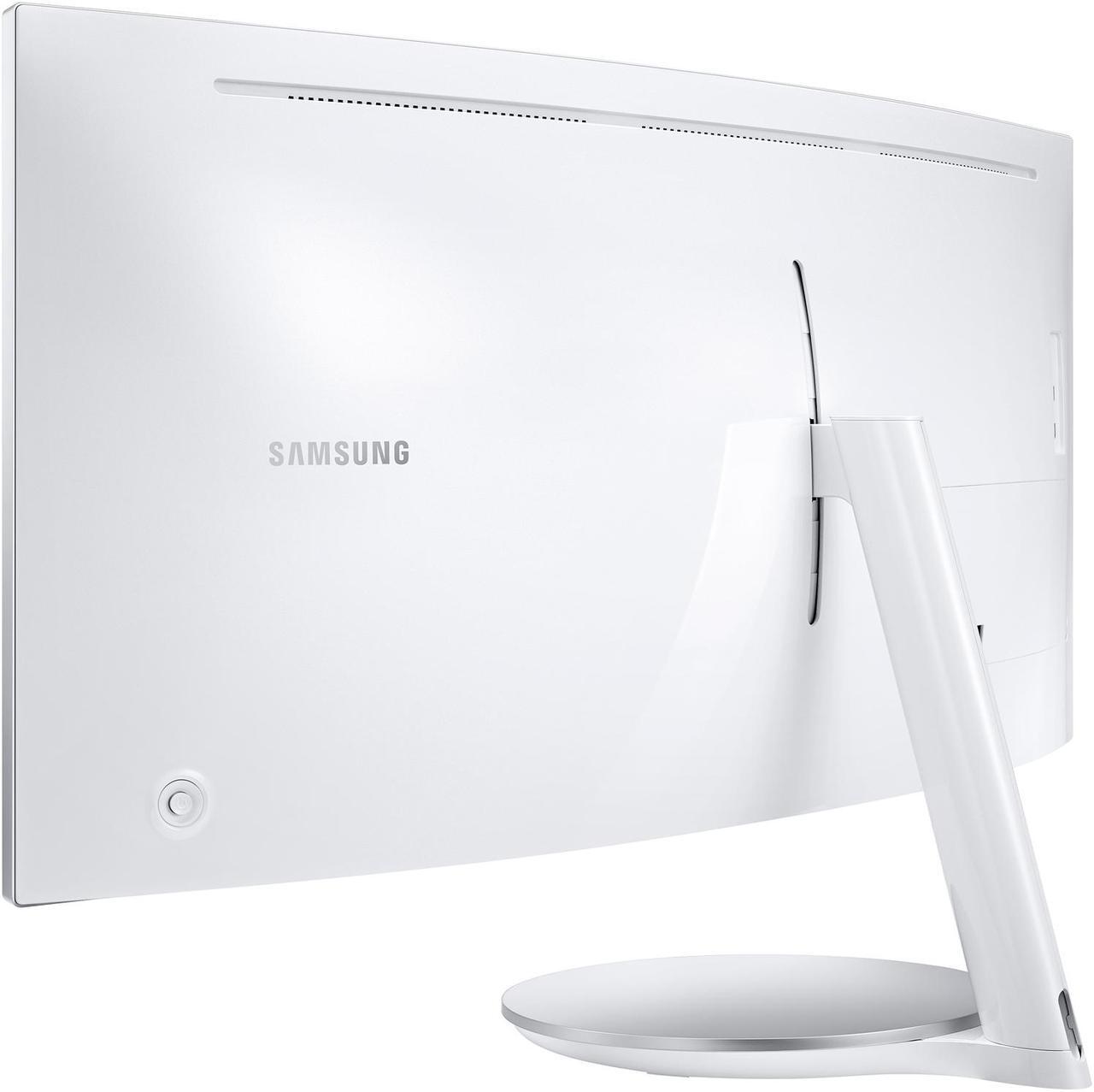 Alt view image 13 of 20 - Samsung C34F791 34" Silver Curved FreeSync Gaming Monitor 3440 x 1440, 21:9 UltraWide, 100 Hz Refresh Rate, 1500R Curvature, Tilt/Height Adjustable, HDMI x 2, DP, USB 3.0