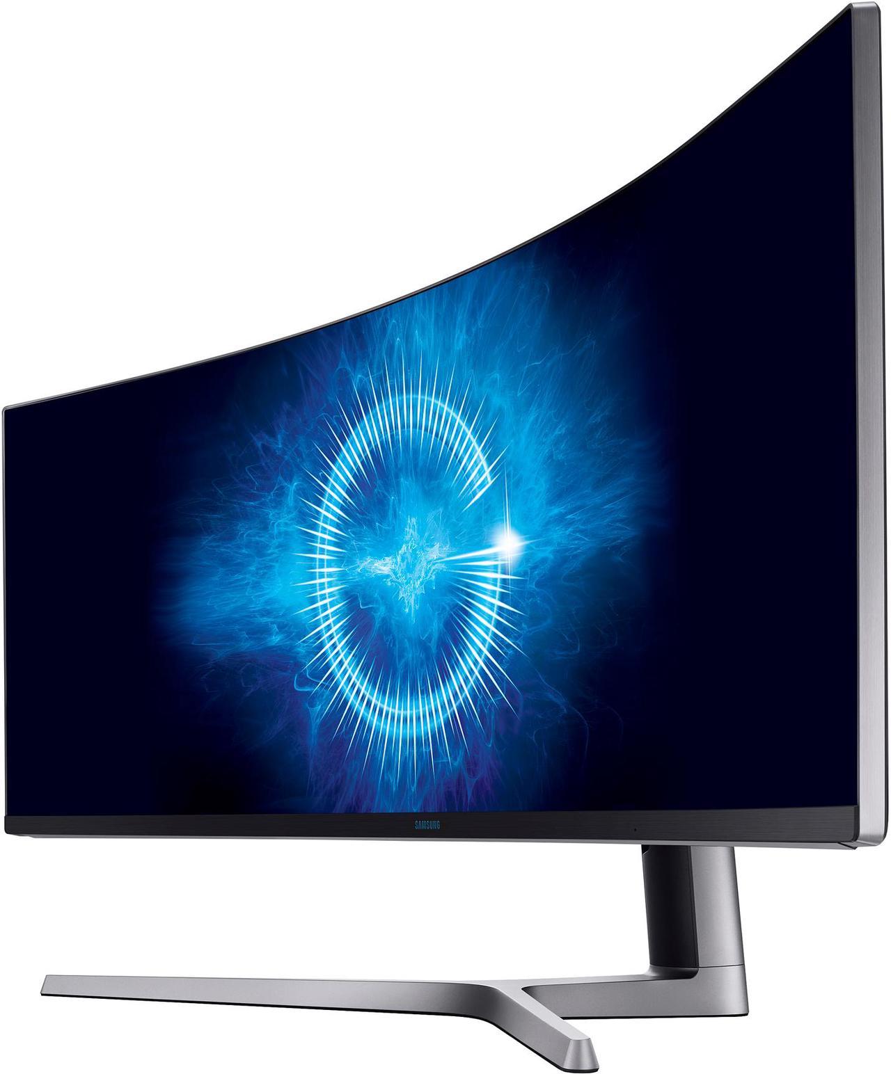 Samsung CHG90 Series LC49HG90DMNXZA 49" 3840 x 1080 1ms 144Hz 2x HDMI DisplayPort Mini-DisplayPort HDR AMD FreeSync USB Hub QLED Curved Gaming Monitor