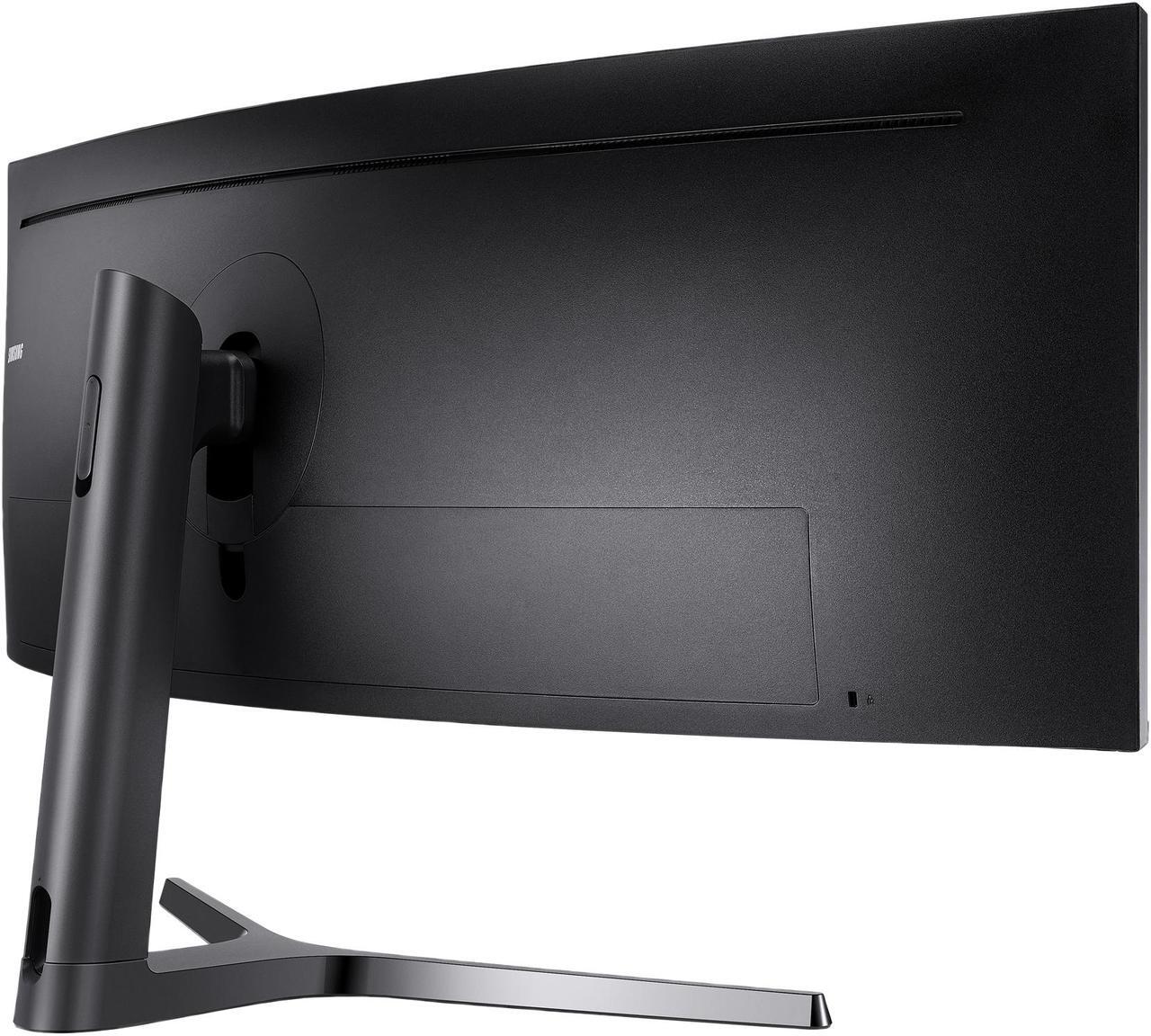 Alt view image 4 of 9 - SAMSUNG C43J890 43" 3840 x 1200 Double FHD 120Hz HDMI DisplayPort USB Type-C 32:10 Curved Super Ultra-Wide Monitor