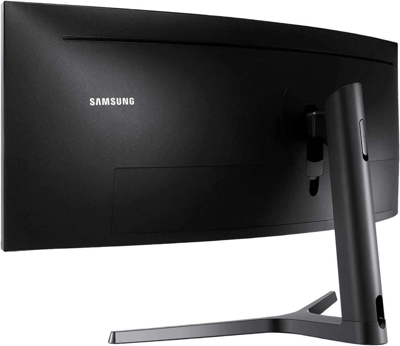 Alt view image 5 of 9 - SAMSUNG C43J890 43" 3840 x 1200 Double FHD 120Hz HDMI DisplayPort USB Type-C 32:10 Curved Super Ultra-Wide Monitor