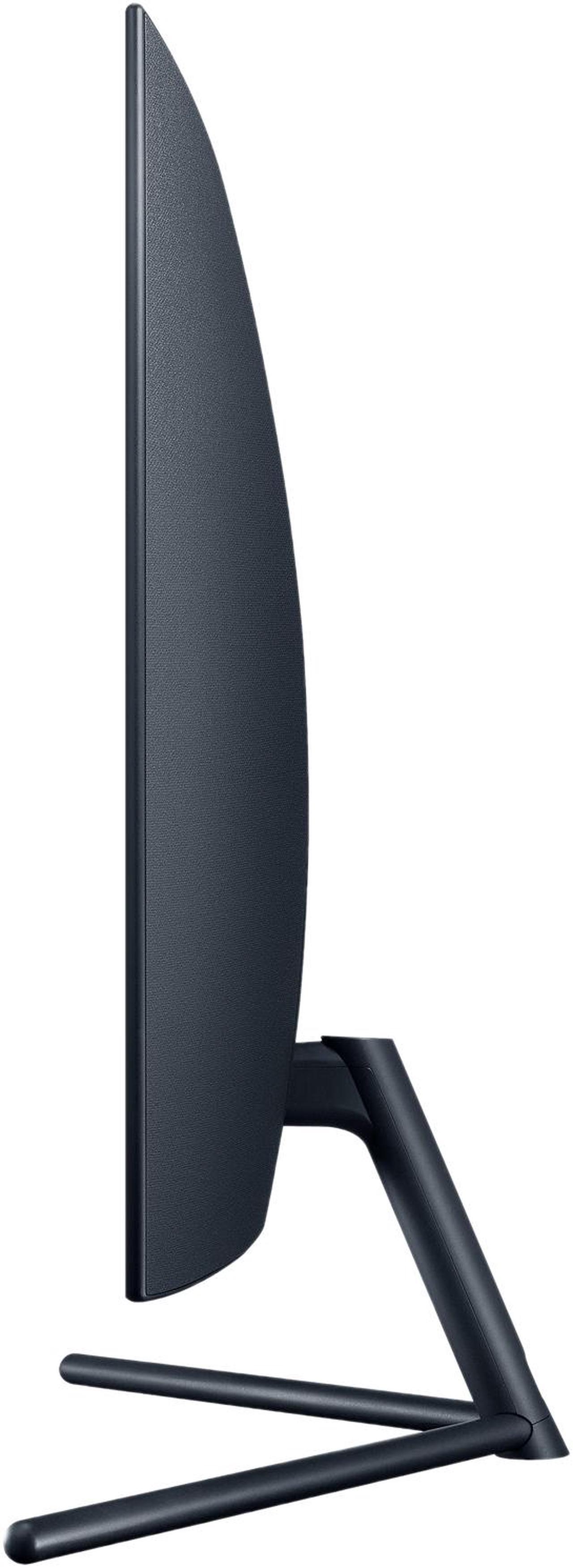 Alt view image 14 of 20 - Samsung UR59C ViewFinity LU32R590CWNXZA 32" (Actual size 31.5") Ultra HD 3840 x 2160 4K Resolution HDMI DisplayPort Flicker Free LED Backlit Curved LCD Monitor